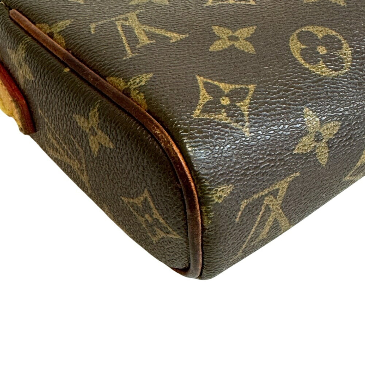 Louis Vuitton Brown Leather Handbag Pouch (Pre-Owned)