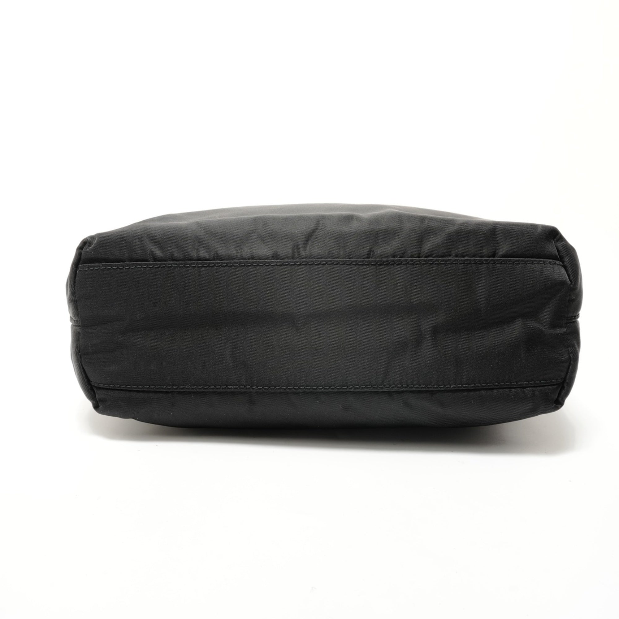Prada Black Brown Nylon Handbag (Pre-Owned)