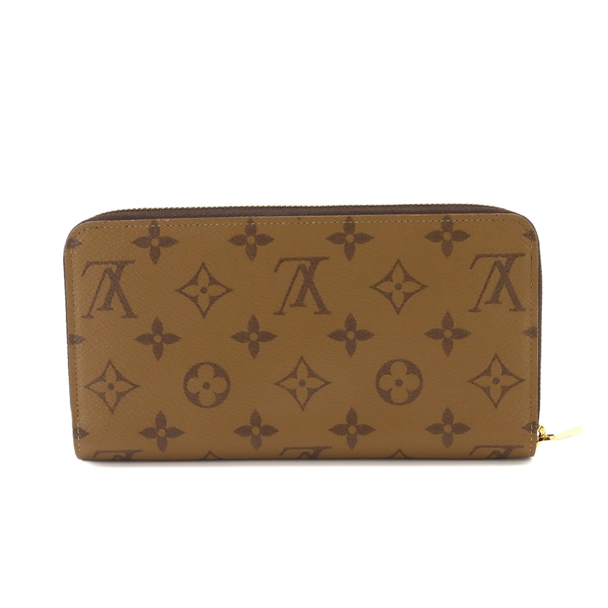 Louis Vuitton Monogram Reverse Monogram Reverse Long Wallet (Bi-Fold) (Pre-Owned)