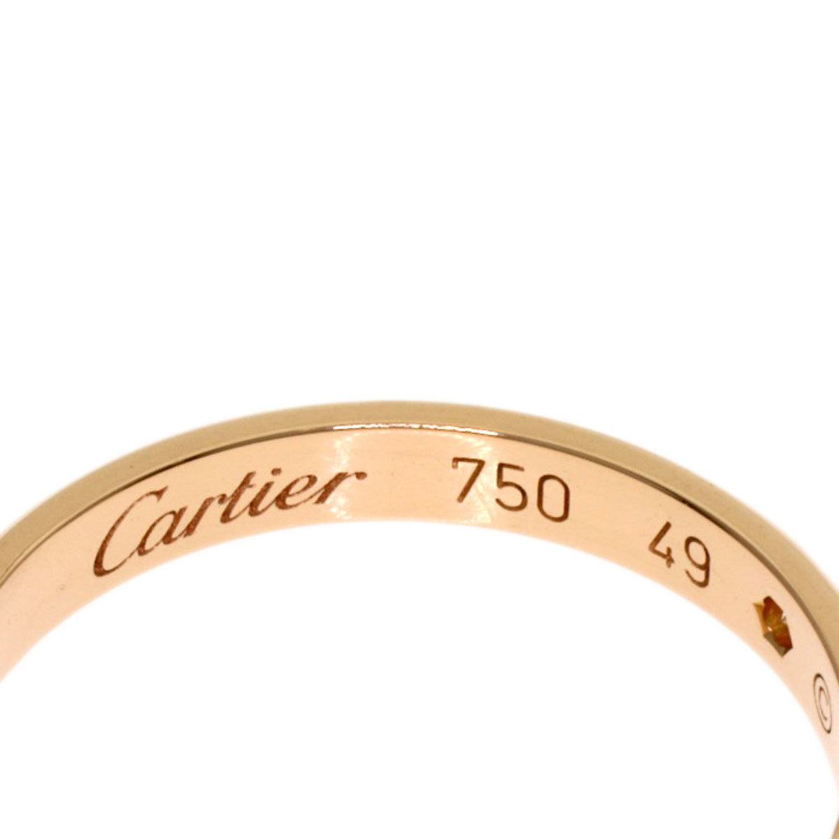 Cartier Pink Gold (18K) Band Ring (Pre-Owned)