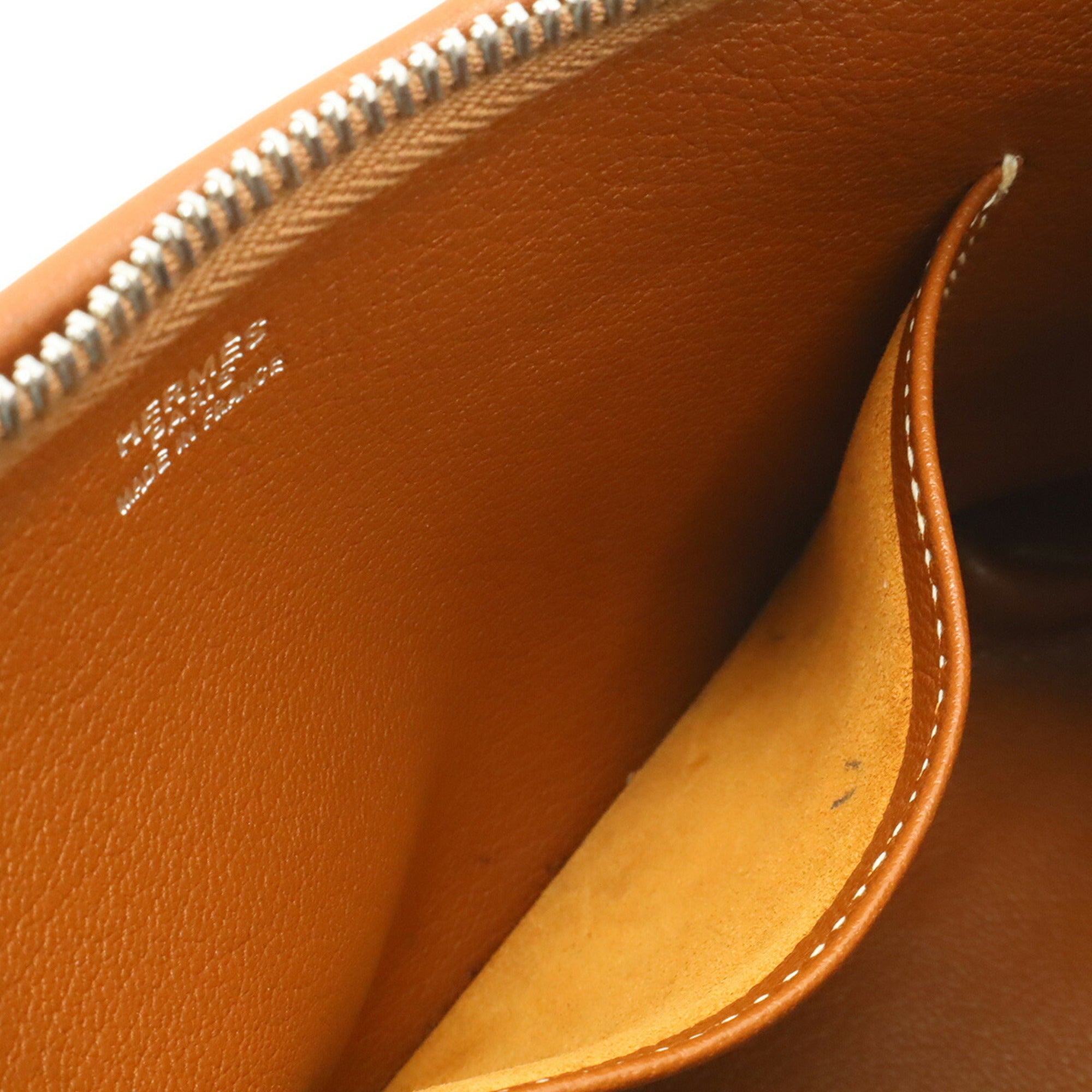 Hermes Berlingo Beige Brown Toile H Leather Shoulder Bag (Pre-Owned)