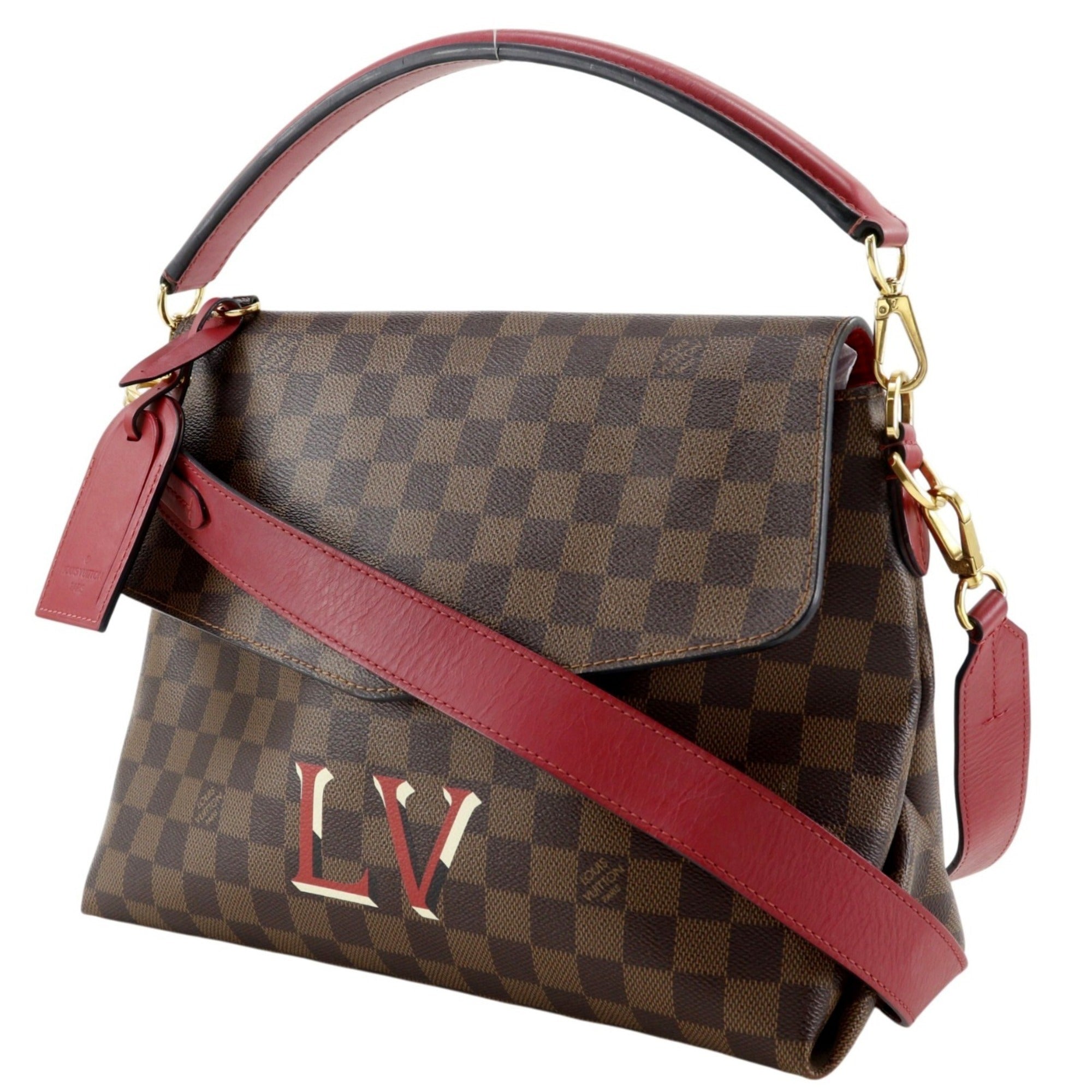Louis Vuitton Brown Sacrlet Damier Canvas Shoulder Bag (Pre-Owned)