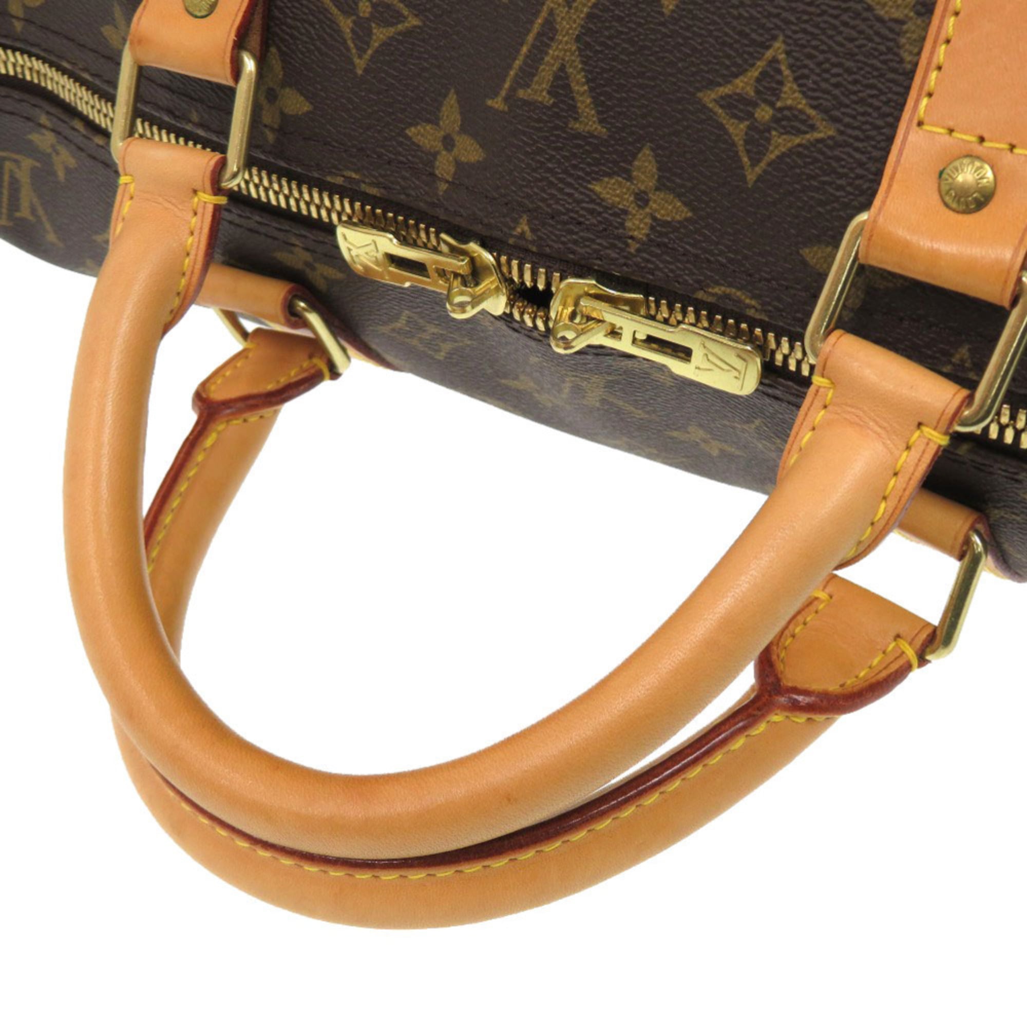 Louis Vuitton Brown Monogram Monogram Boston Bag (Pre-Owned)
