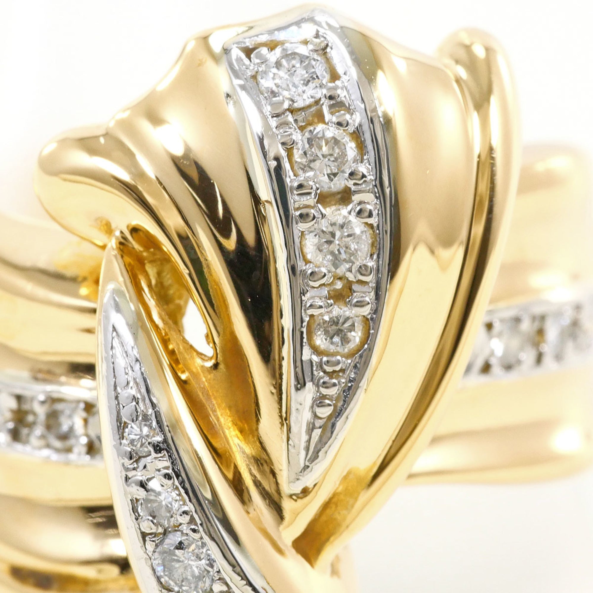 Unbranded Platinum Yellow Gold Yellow Gold (18K) Platinum 900 Band Ring (Pre-Owned)
