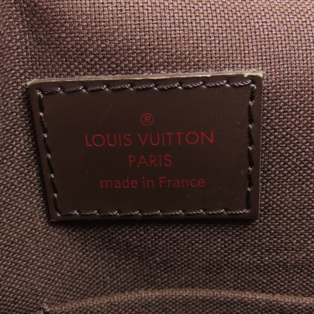 Louis Vuitton Brown Damier Canvas Ebene Damier Canvas Shoulder Bag (Pre-Owned)