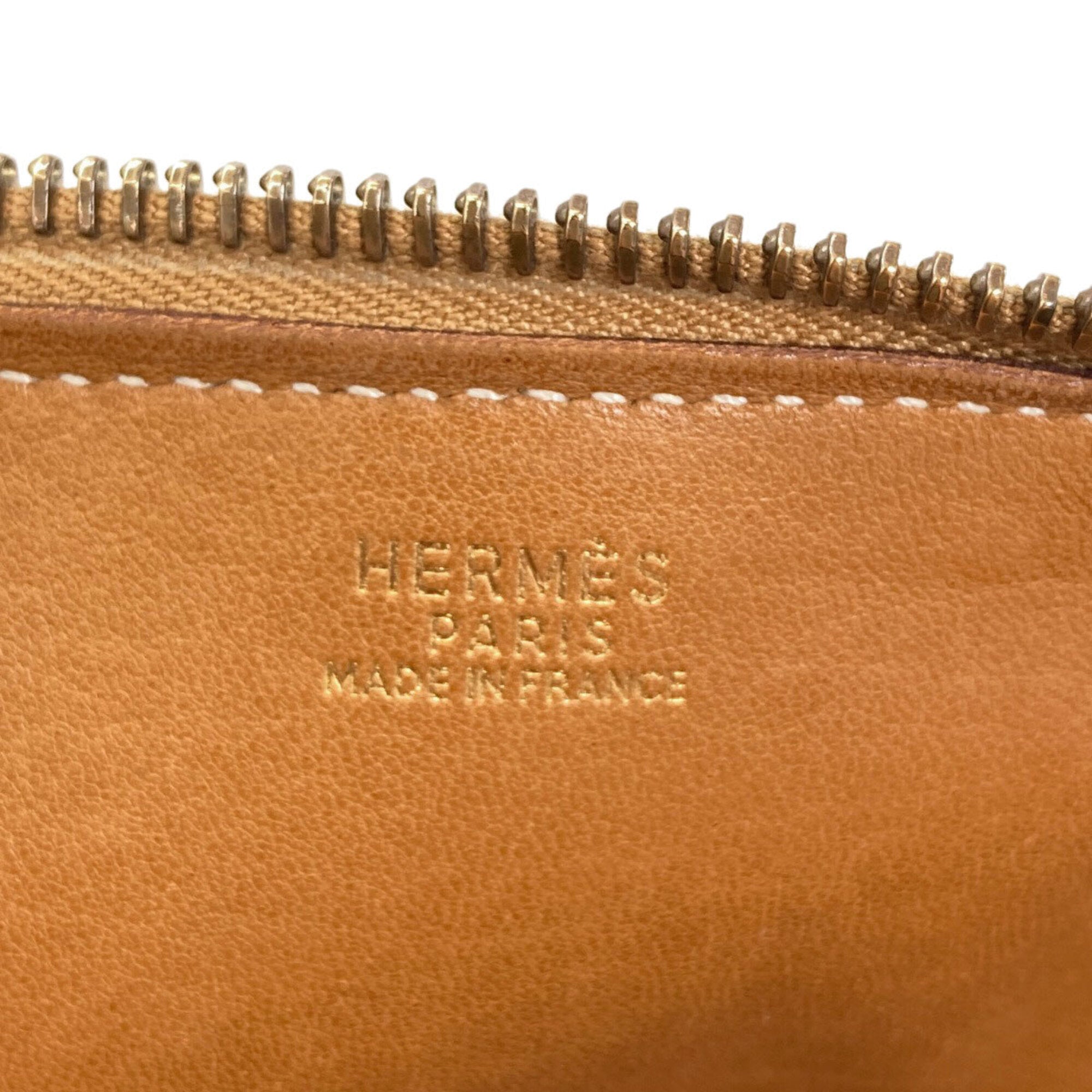 Hermes Gold Epsom Leather Handbag (Pre-Owned)