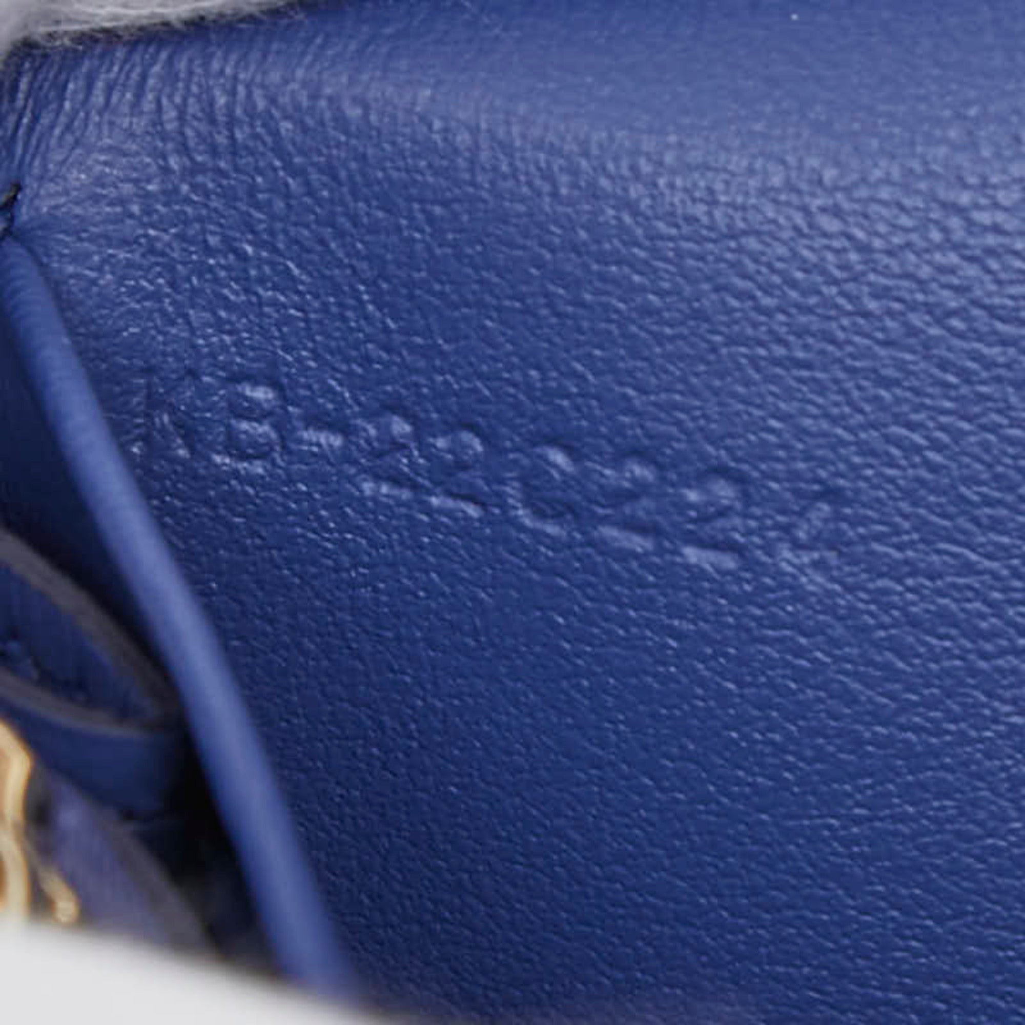 Salvatore Ferragamo Light Blue Leather Long Wallet (Bi-Fold) (Pre-Owned)