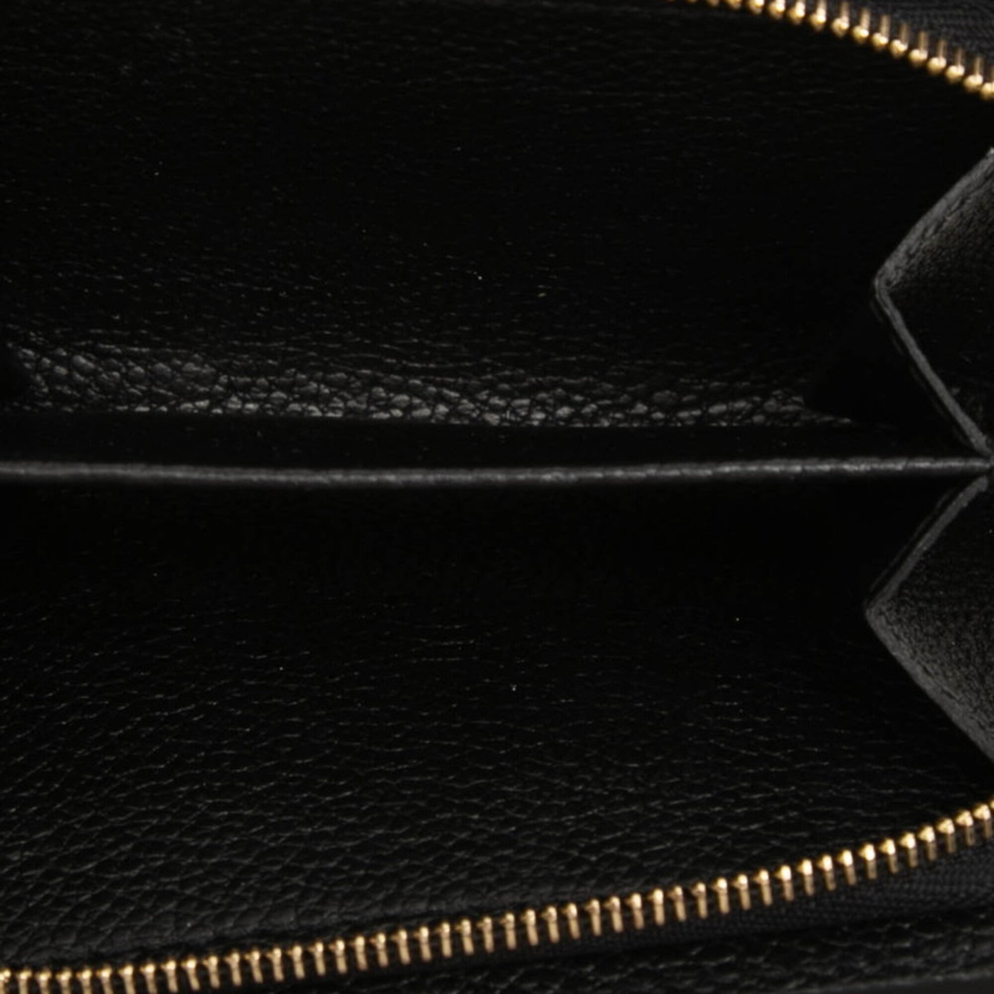 Louis Vuitton Black Noir Leather Wallet (Bi-Fold) (Pre-Owned)
