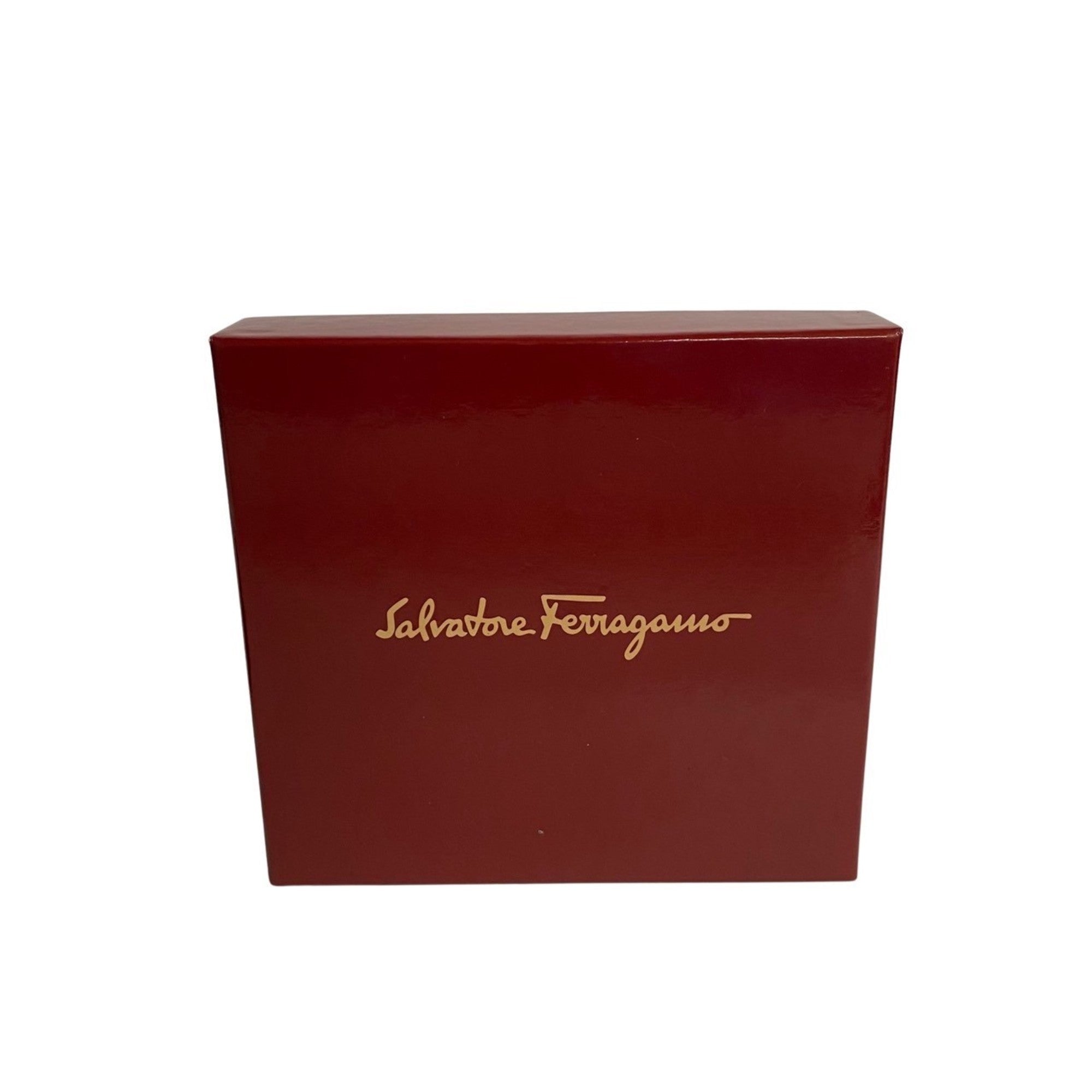 Salvatore Ferragamo Black Gray Leather Wallet (Bi-Fold) (Pre-Owned)