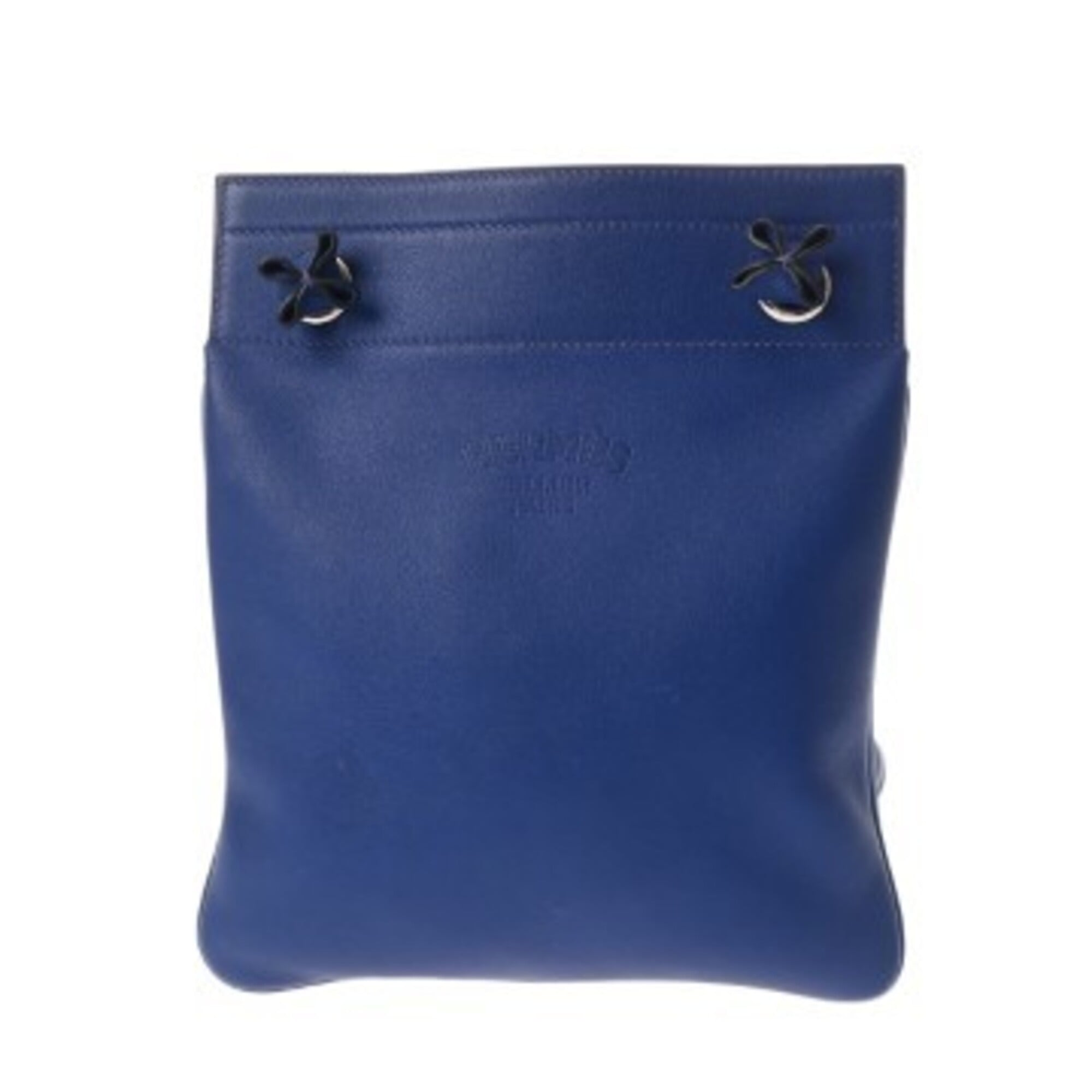 Hermes Blue Electric Swift Leather Shoulder Bag (Pre-Owned)