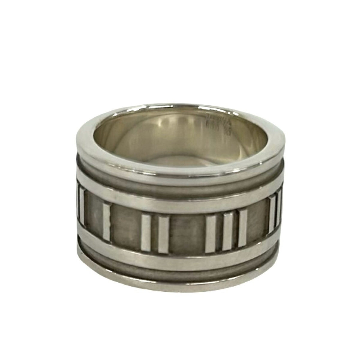 Tiffany Silver Silver 925 Band Ring (Pre-Owned)