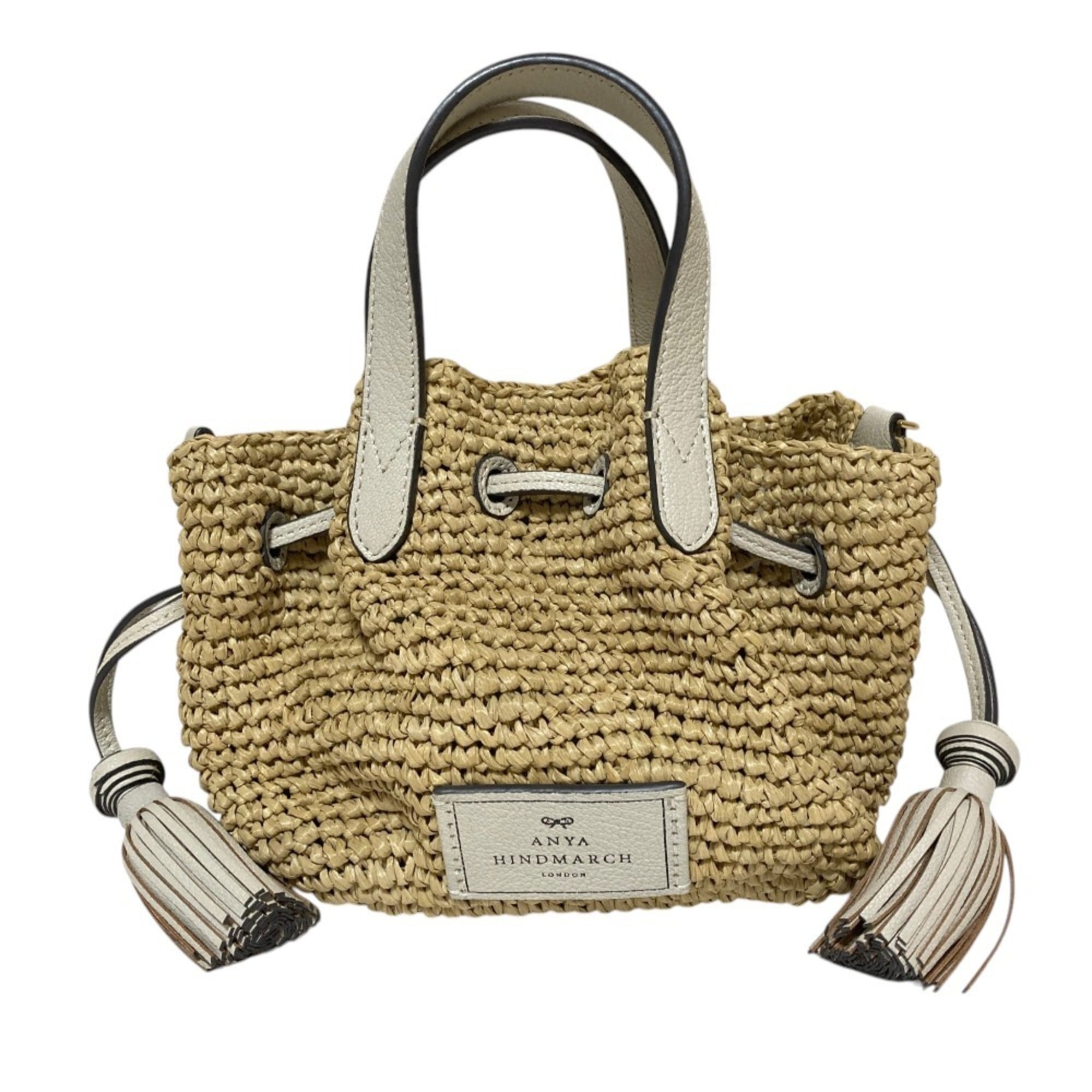 Anya Hindmarch Raffia Tote Bag (Pre-Owned)