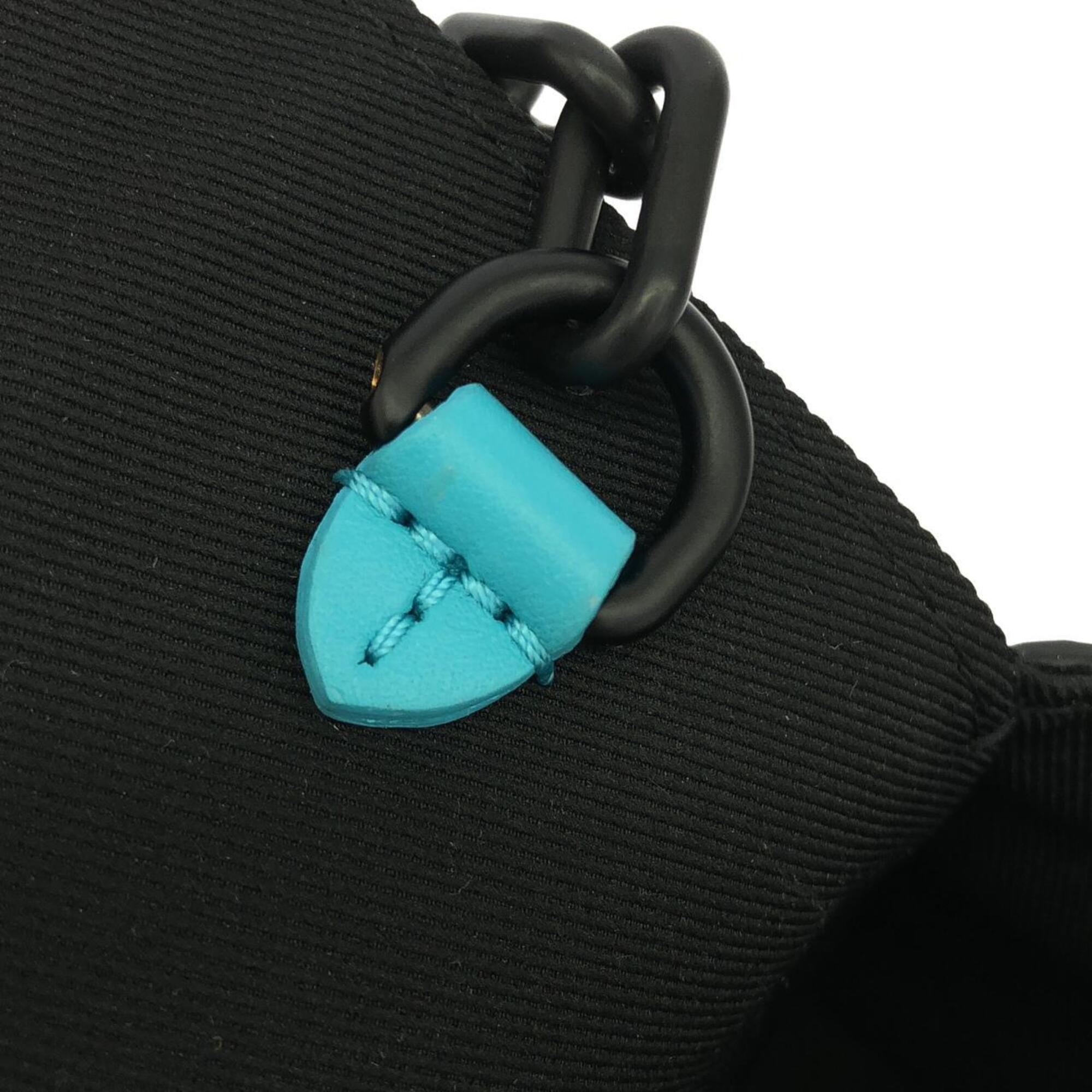 Louis Vuitton Gris Turquoise Coated Canvas Shoulder Bag (Pre-Owned)