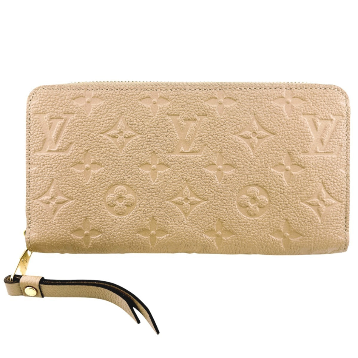 Louis Vuitton Beige Dune Monogram Empreinte Long Wallet (Bi-Fold) (Pre-Owned)