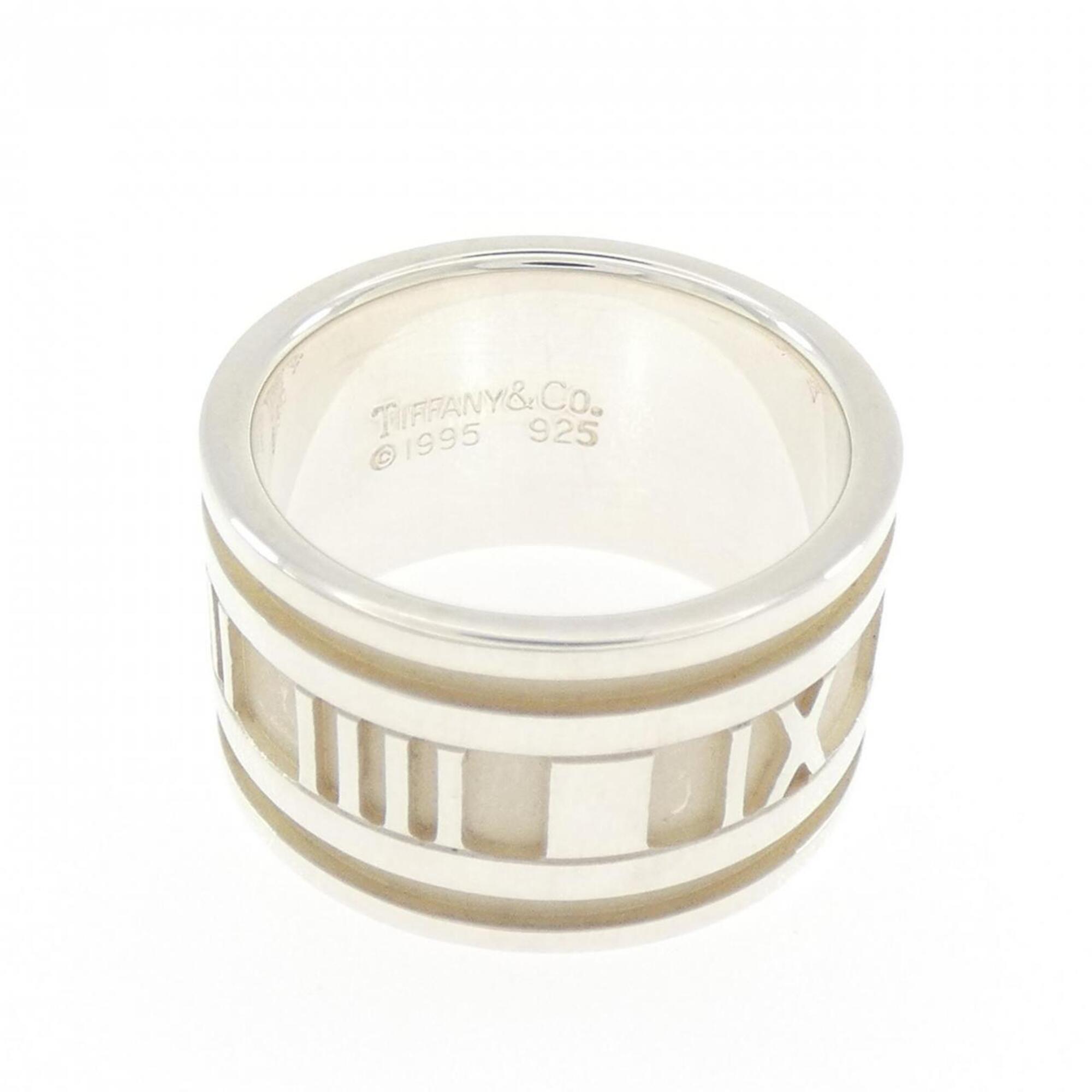 Tiffany Silver Silver 925 Band Ring (Pre-Owned)