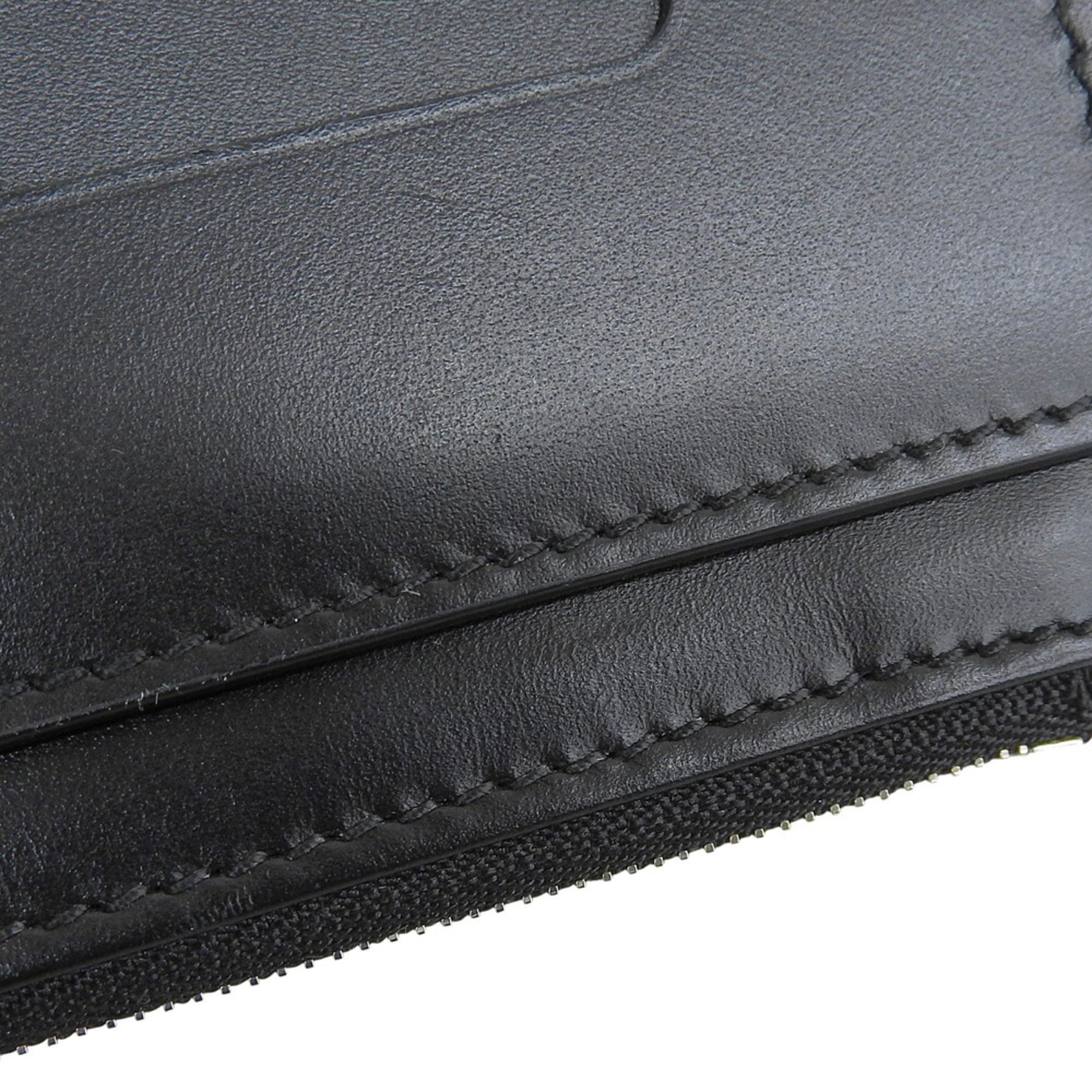 Gucci Black Leather Coin Purse/Coin Case (Pre-Owned)