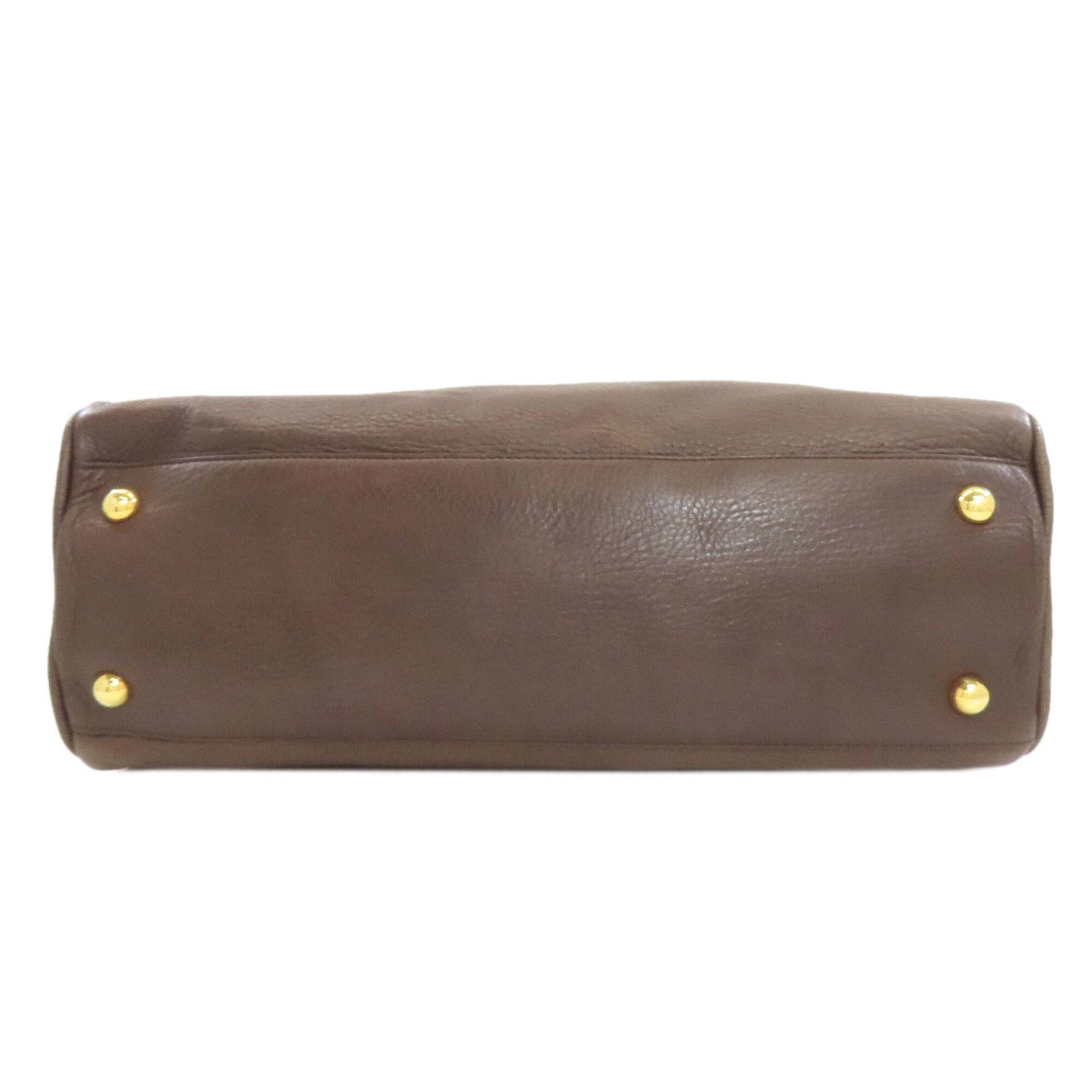 Loewe Brown Leather Tote Bag (Pre-Owned)