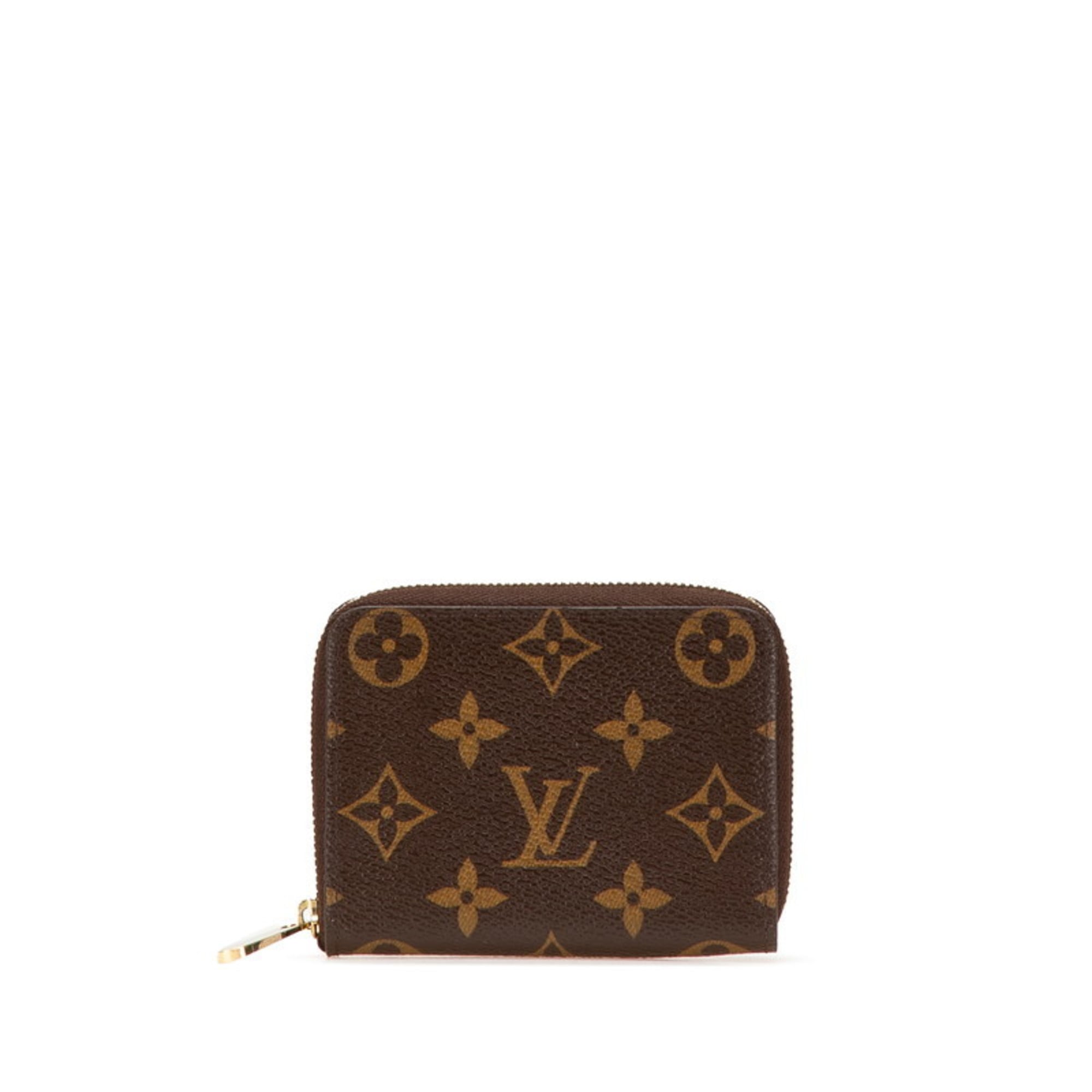Louis Vuitton Brown Pvc Leather Coin Purse/Coin Case (Pre-Owned)