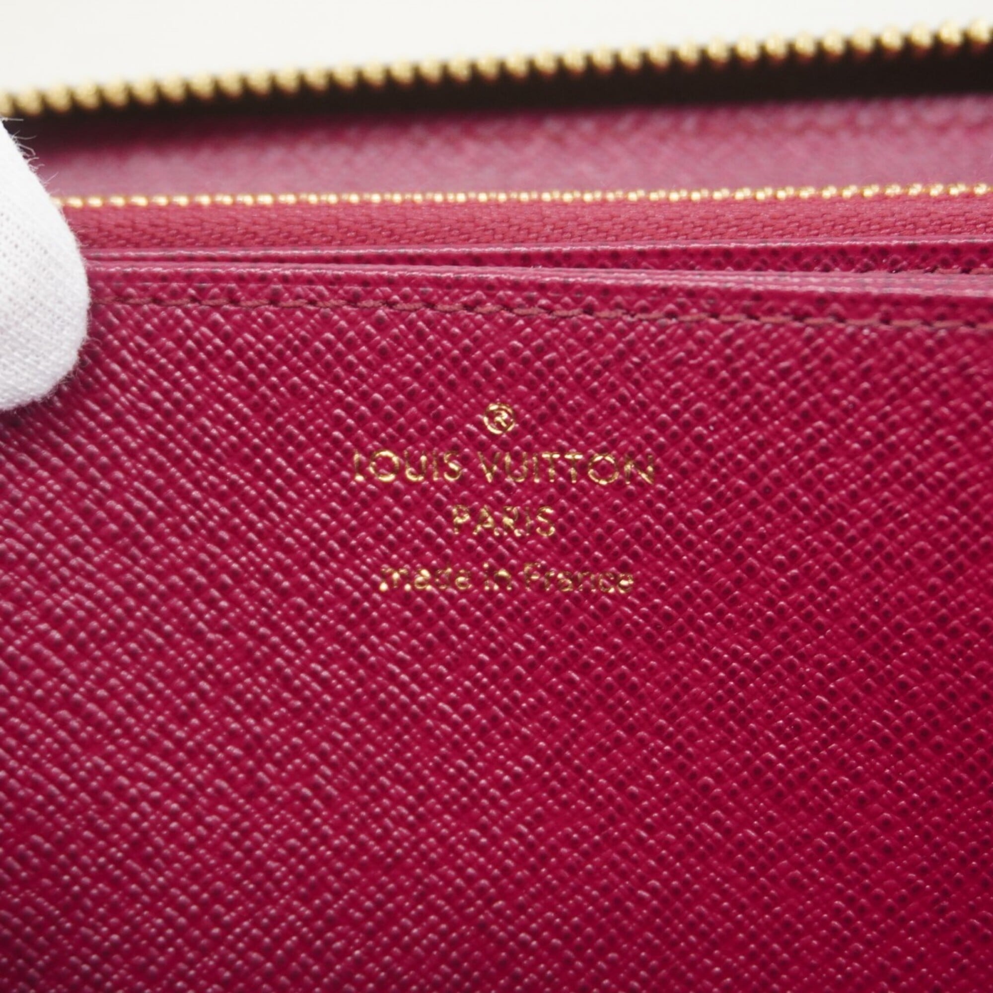 Louis Vuitton Fuchsia Long Wallet (Bi-Fold) (Pre-Owned)
