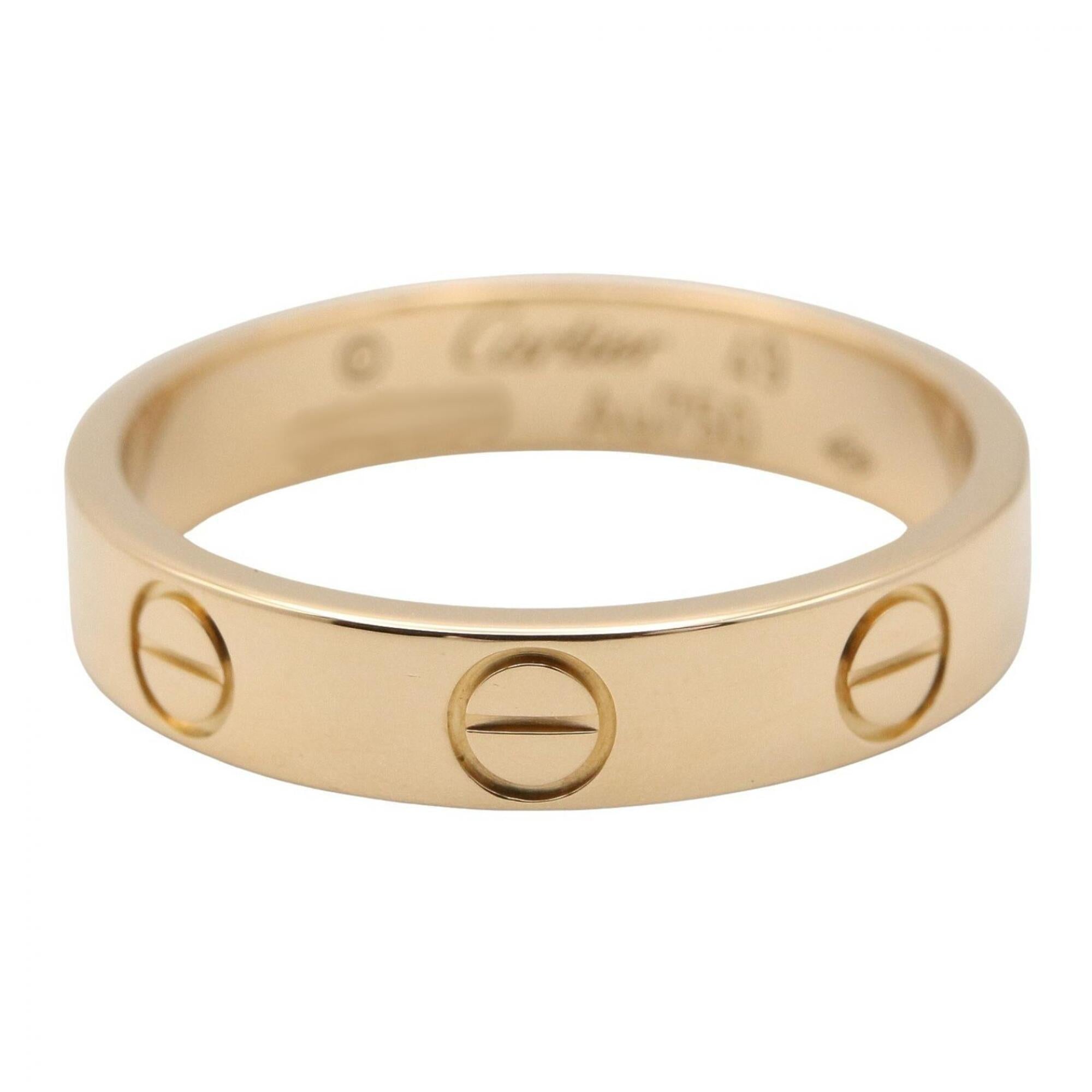 Cartier Gold Yellow Gold (18K) Band Ring (Pre-Owned)