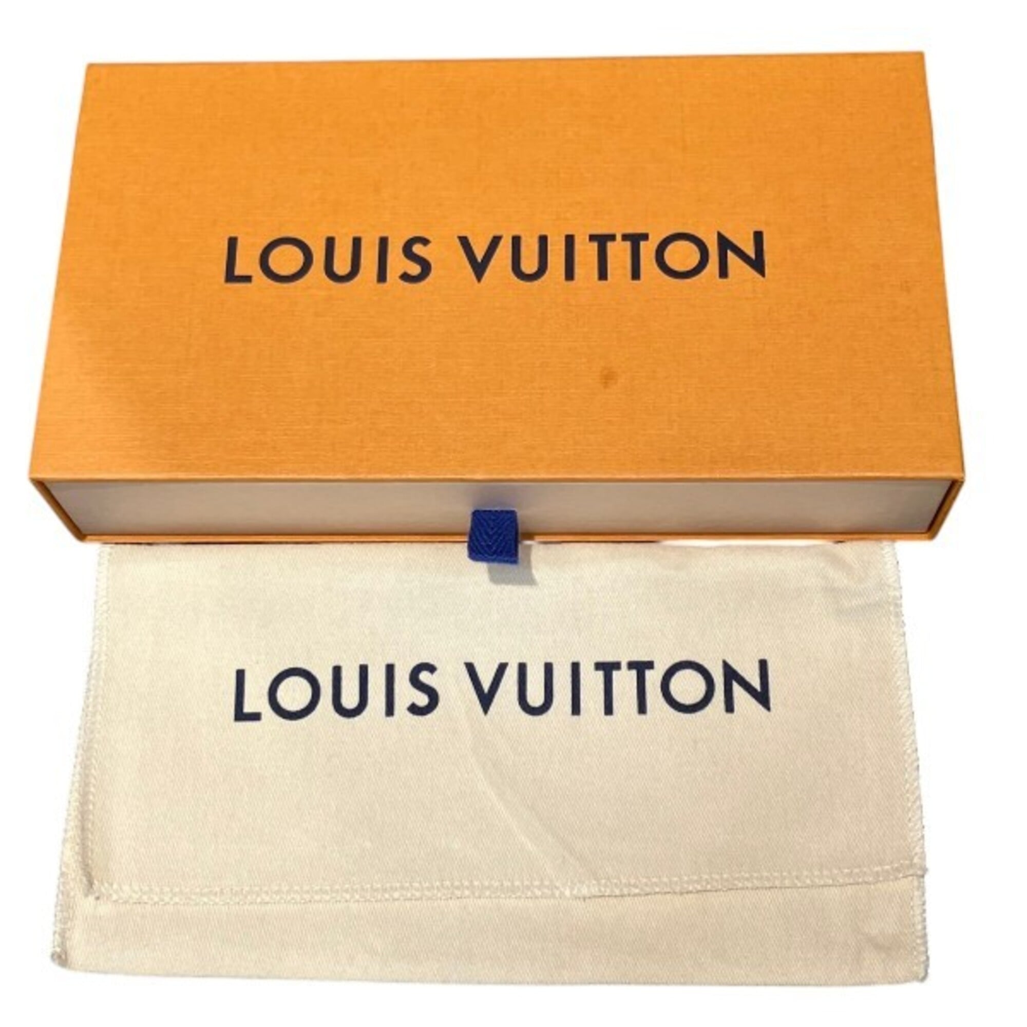 Louis Vuitton Leather Long Wallet (Bi-Fold) (Pre-Owned)