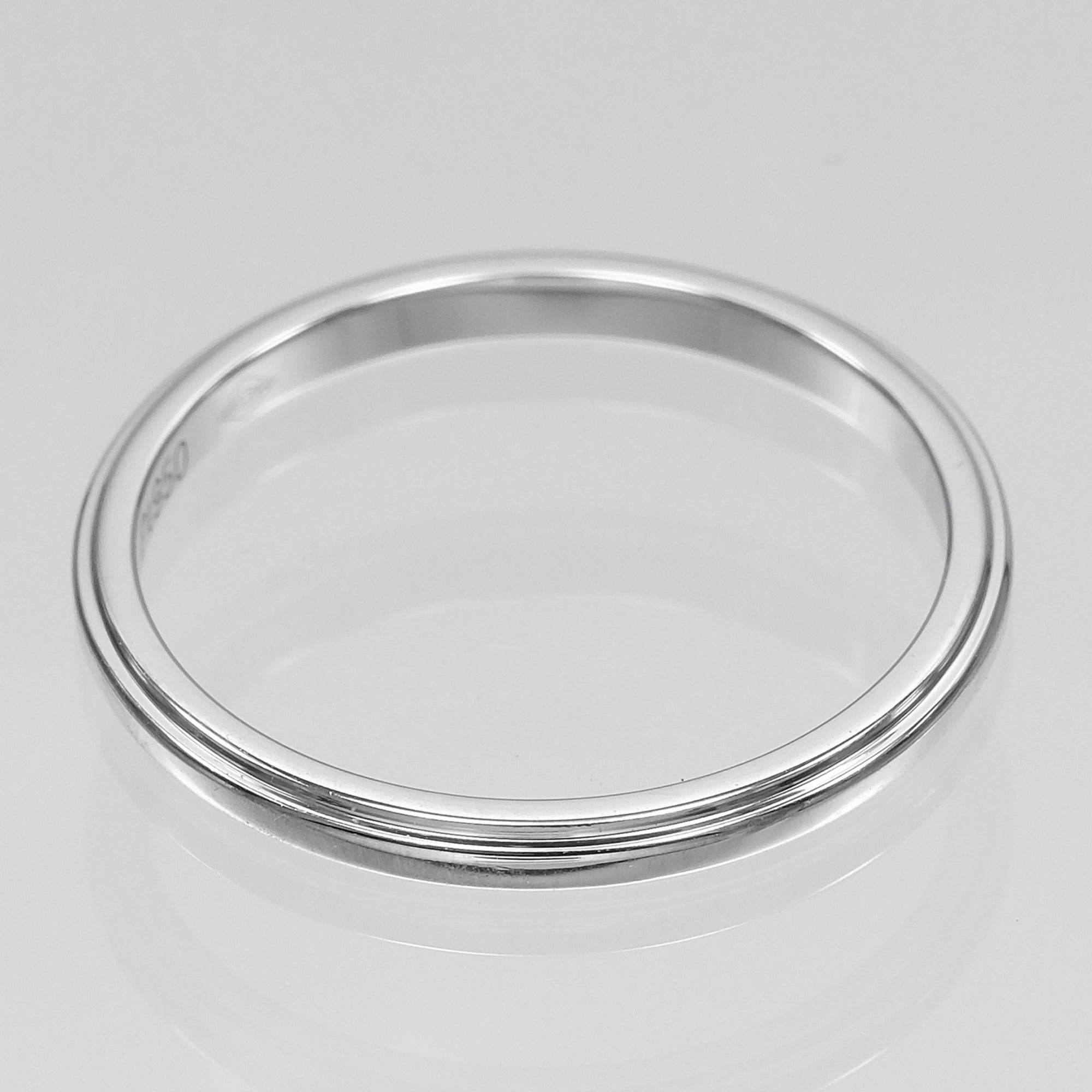 Cartier Platinum 950 Band Ring (Pre-Owned)