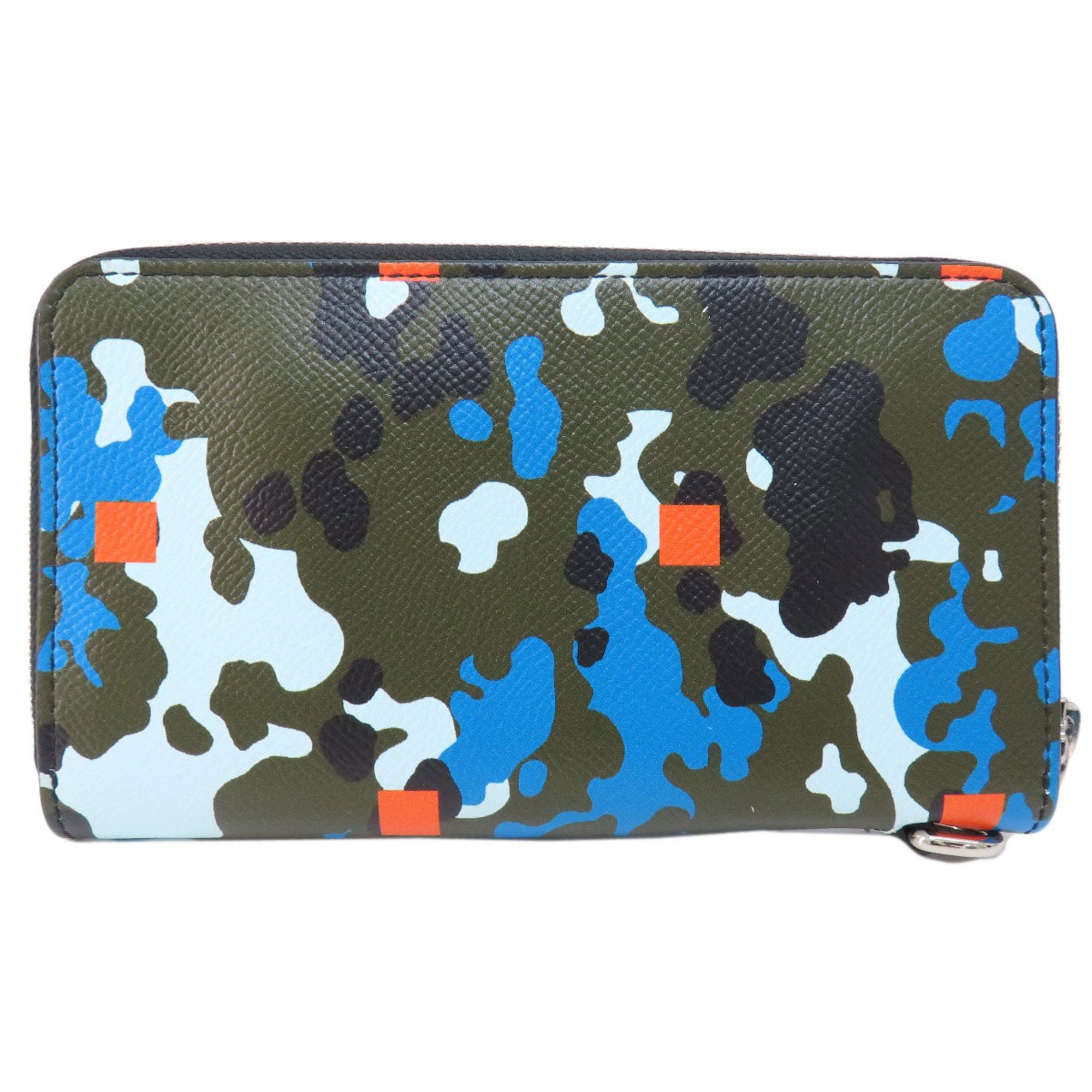 Burberry Green Pvc Long Wallet (Bi-Fold) (Pre-Owned)