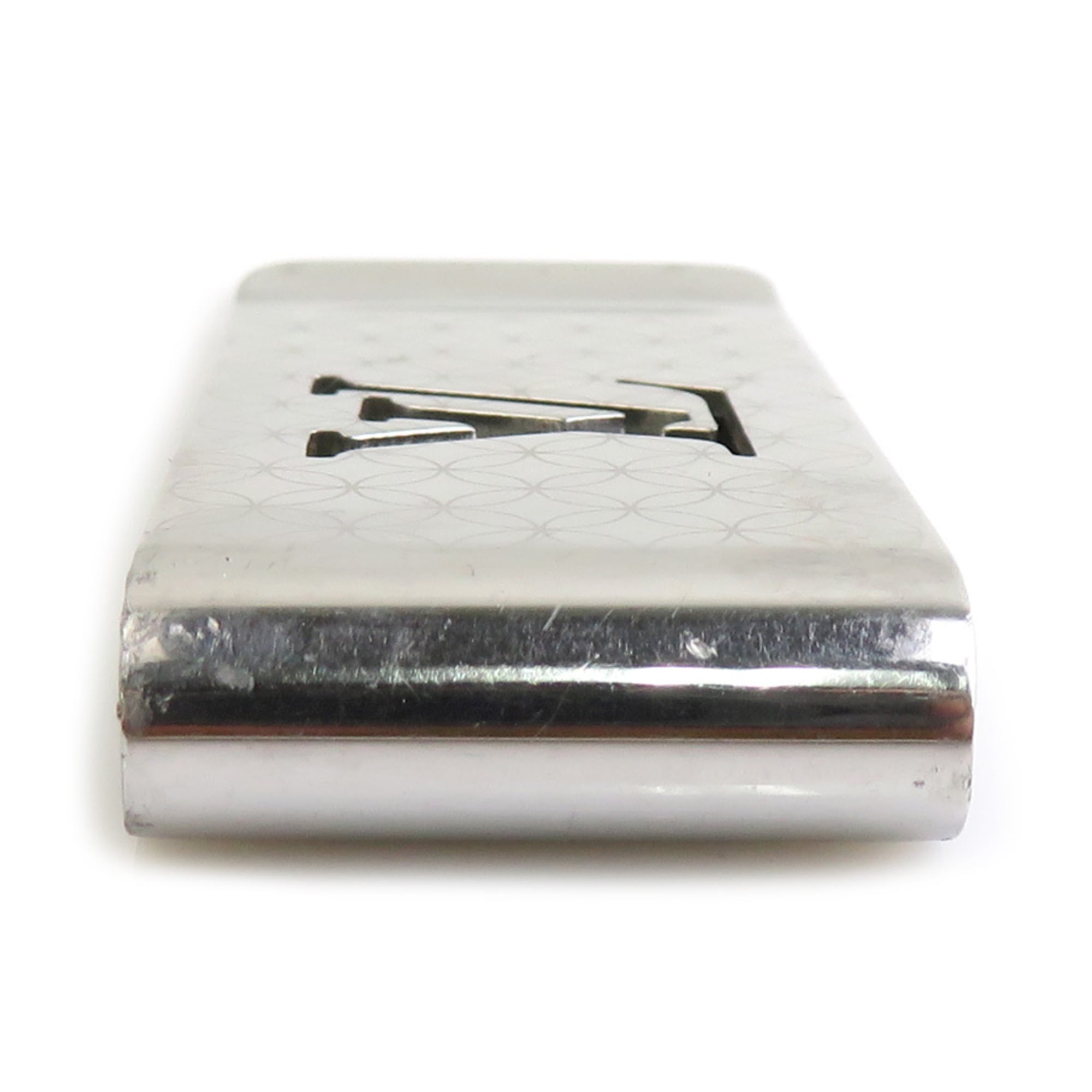Louis Vuitton Silver Metal Money Clip (Pre-Owned)
