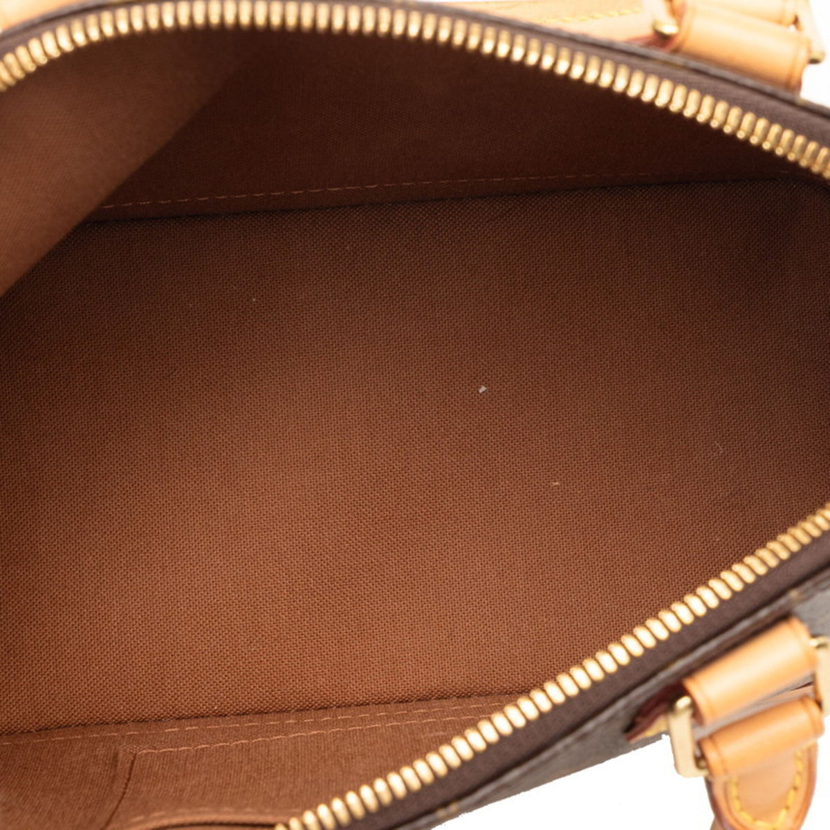 Louis Vuitton Monogram Brown Monogram Leather Handbag Shoulder Bag (Pre-Owned)