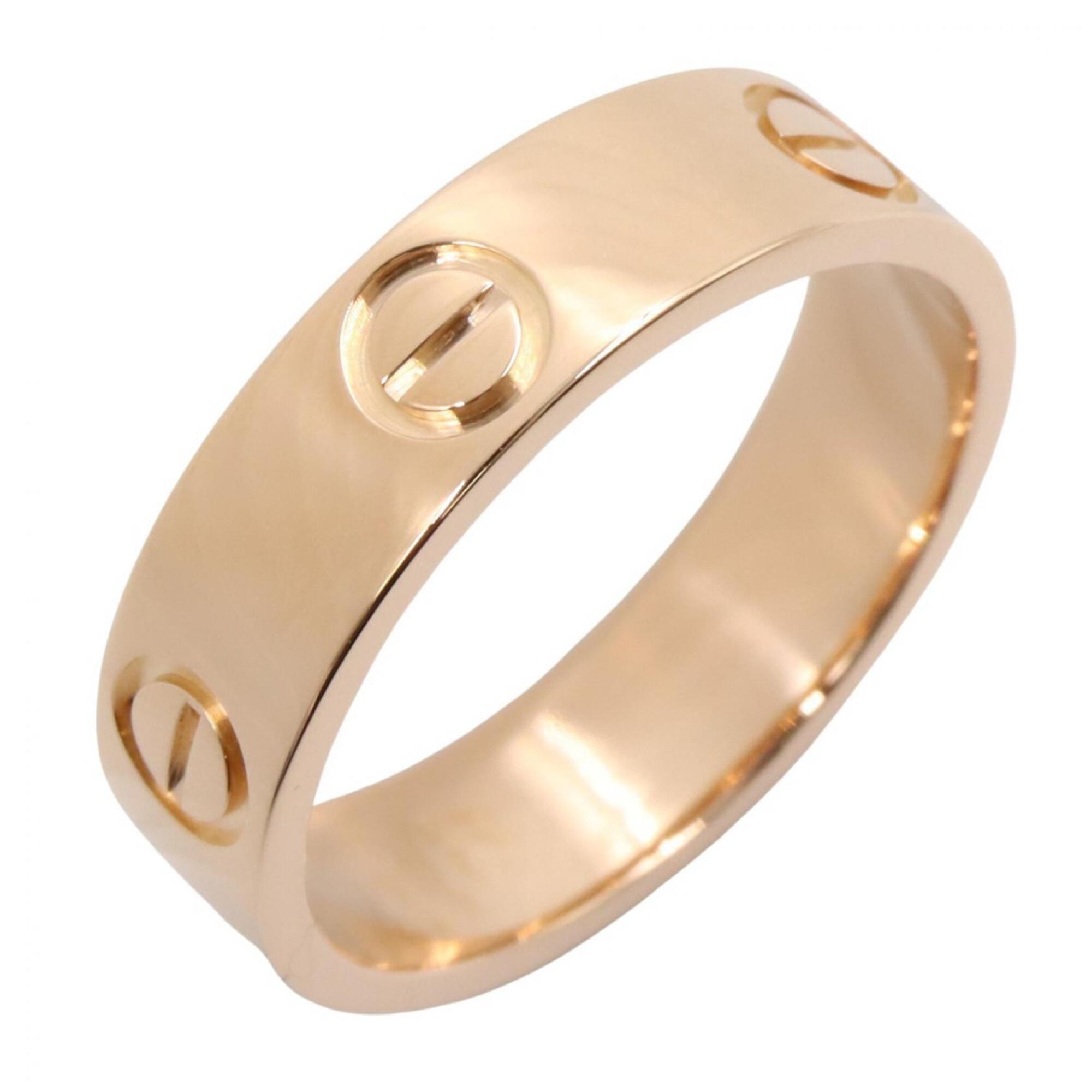 Cartier Love Pink Band Ring (Pre-Owned)