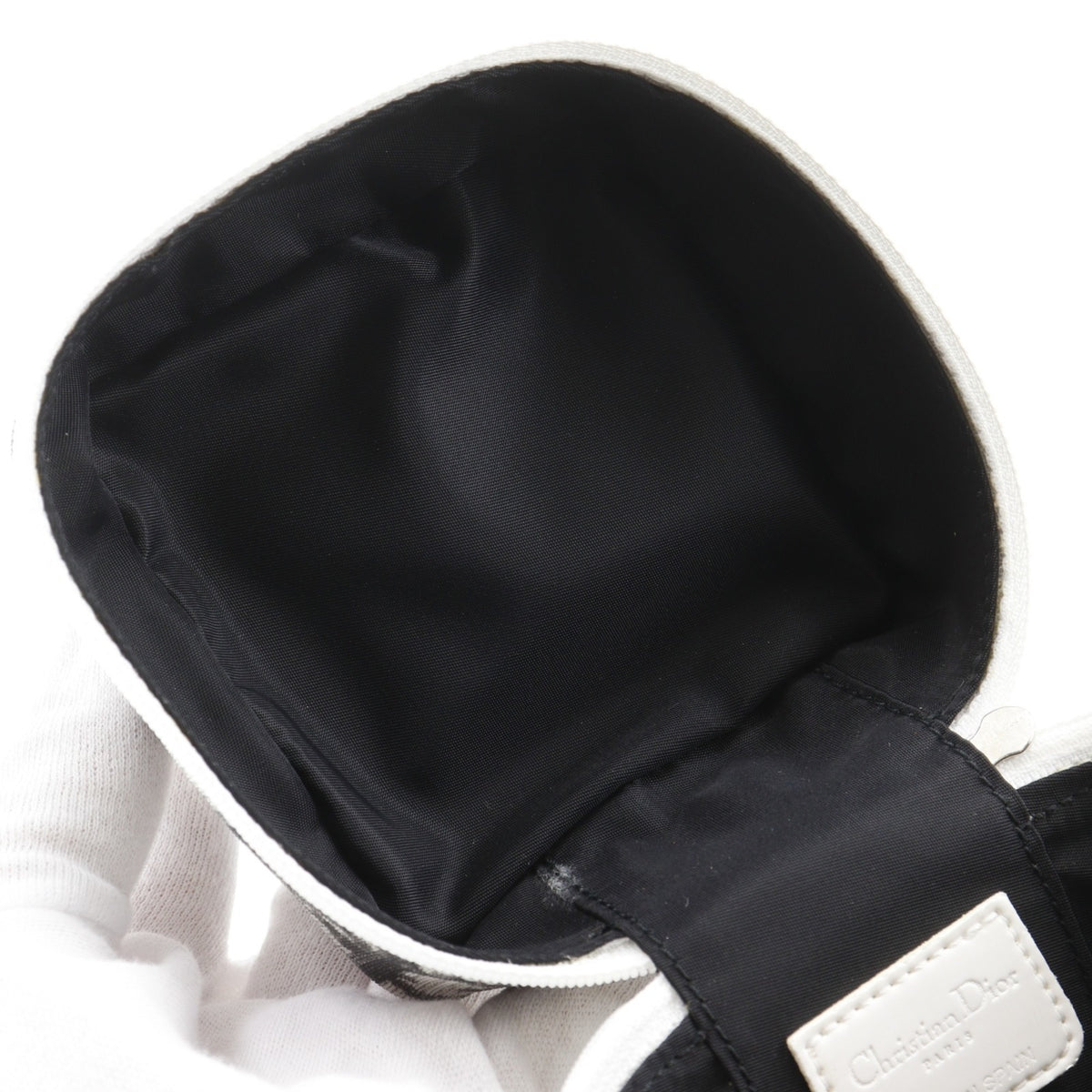 Christian Dior Black Nylon Canvas Pouch (Pre-Owned)