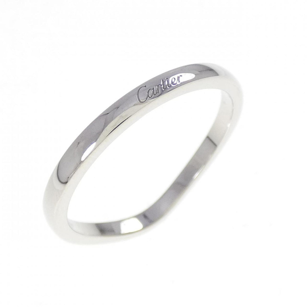 Cartier Platinum 950 Band Ring (Pre-Owned)