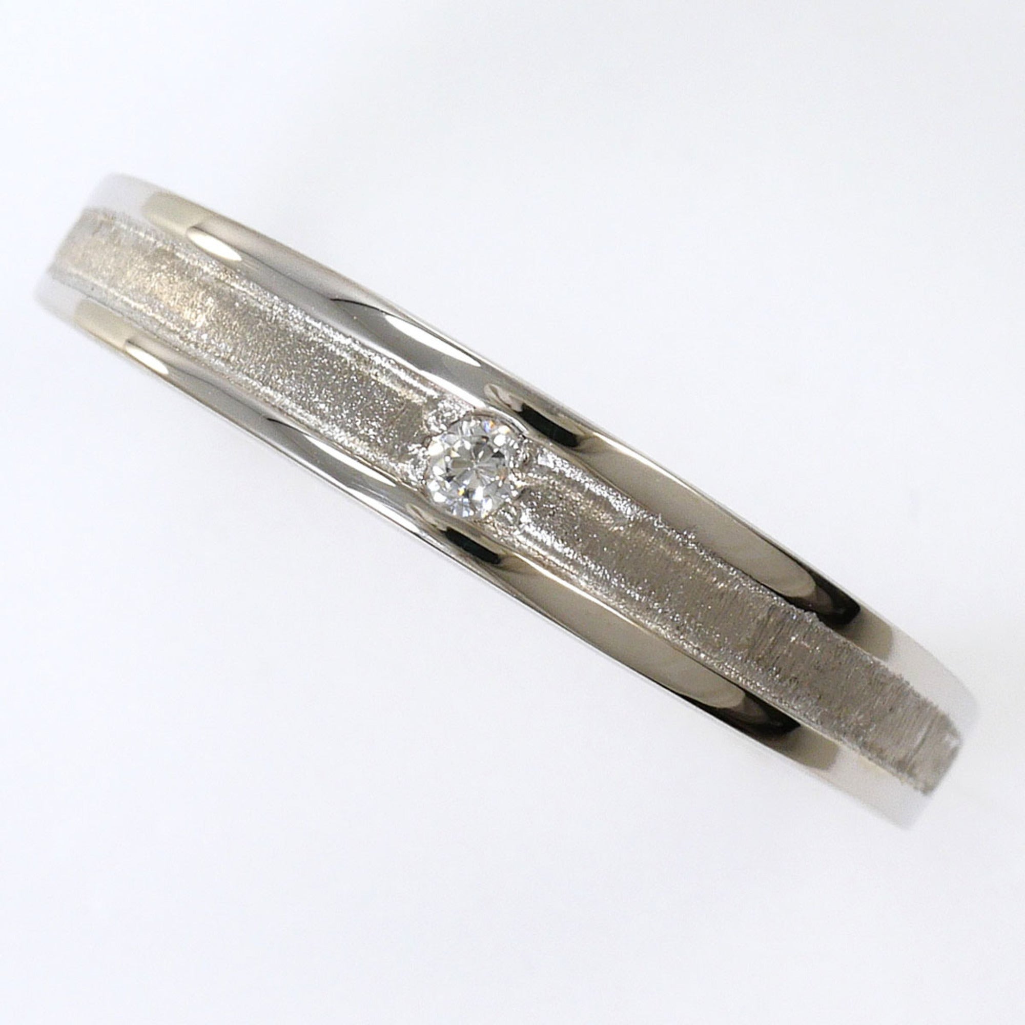 Unbranded White Gold White Gold (14K) Band Ring (Pre-Owned)
