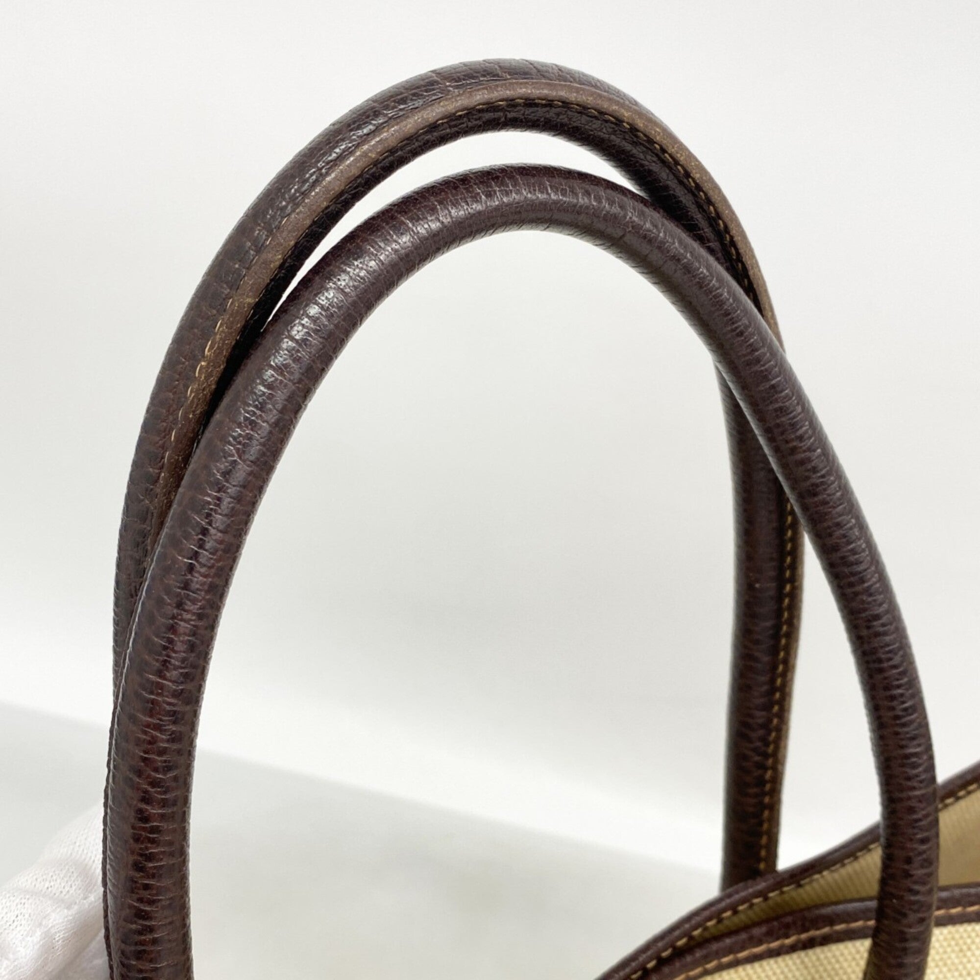 Hermes Brown Toile H Tote Bag (Pre-Owned)