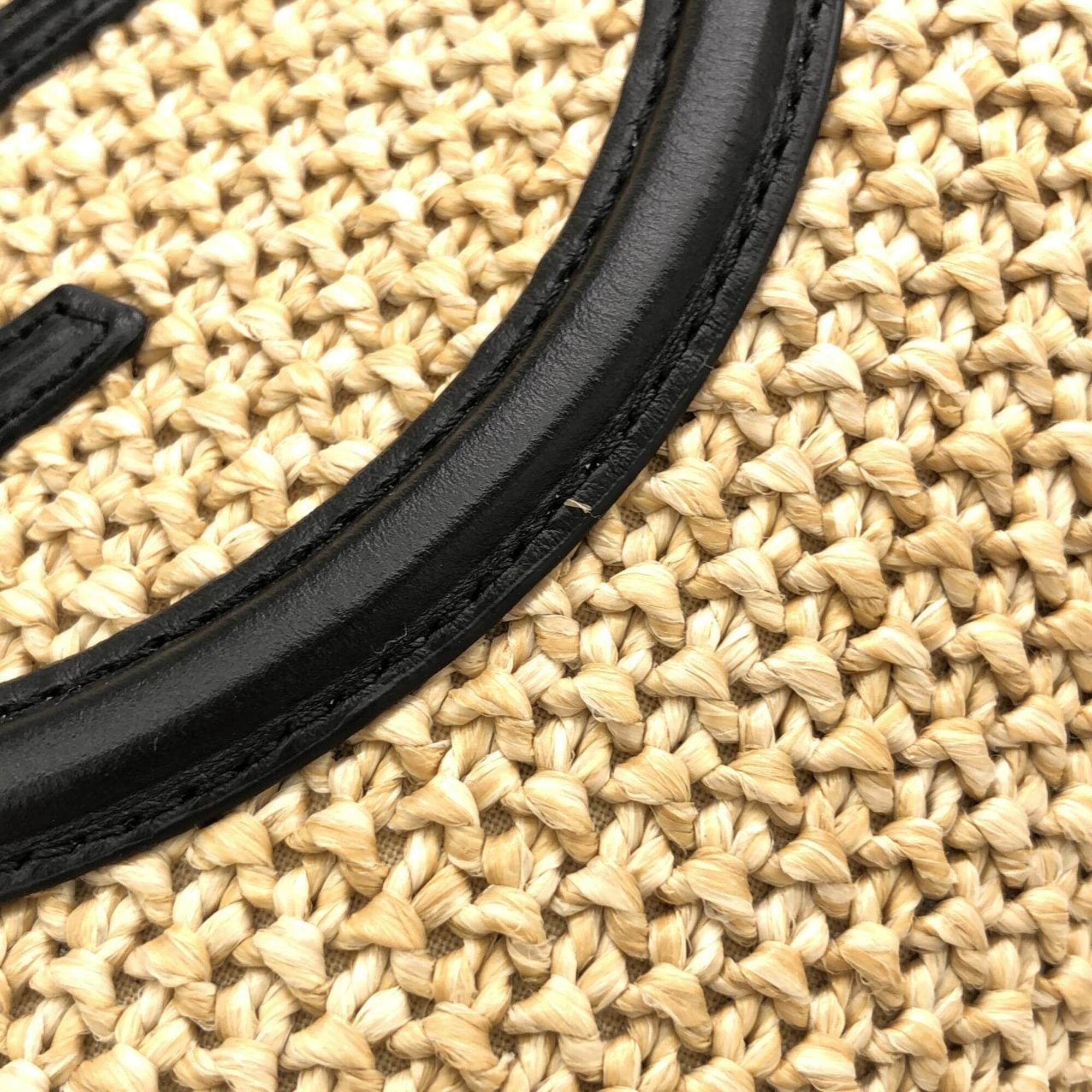 Louis Vuitton Black Raffia Handbag (Pre-Owned)