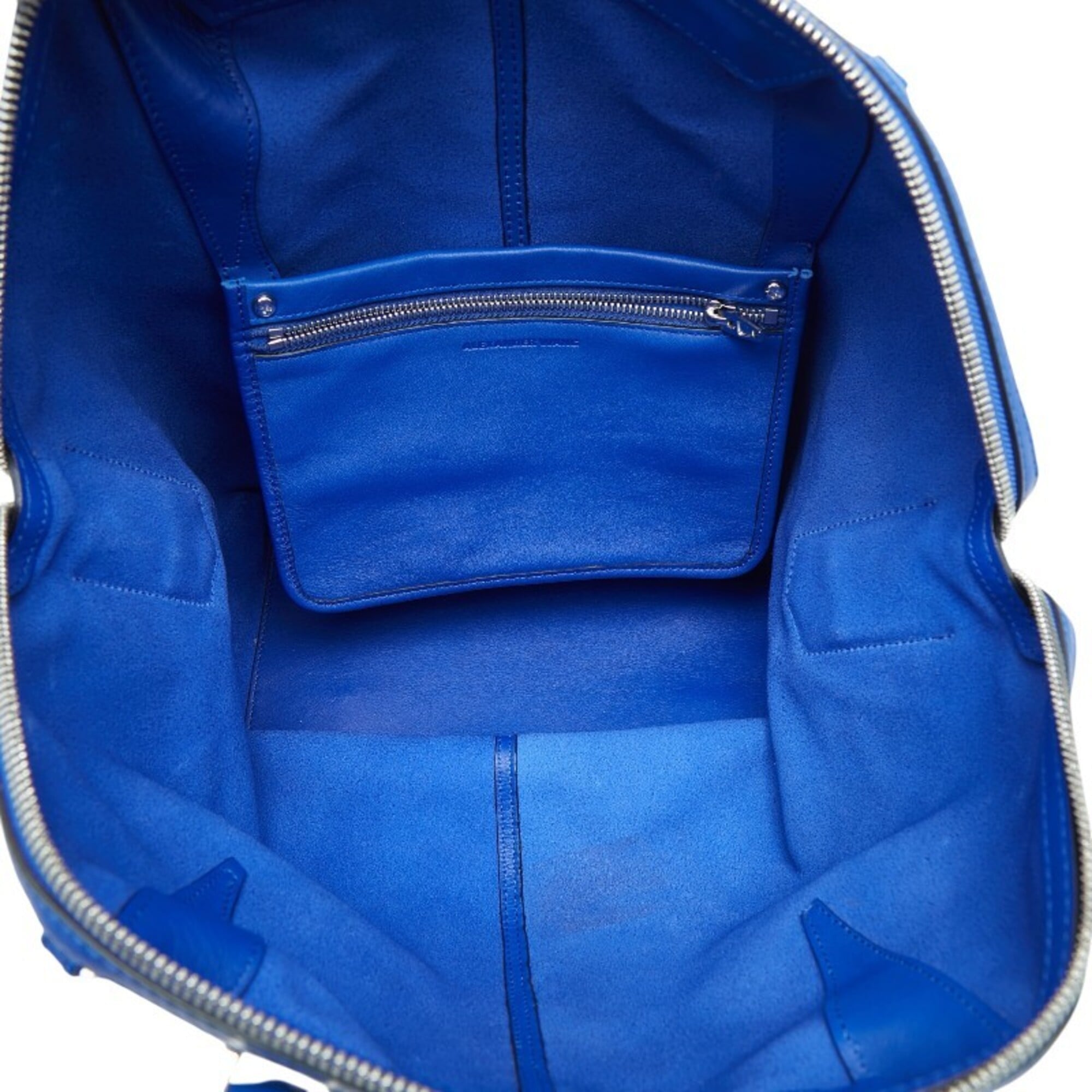 Alexander Wang Blue Leather Handbag Shoulder Bag (Pre-Owned)