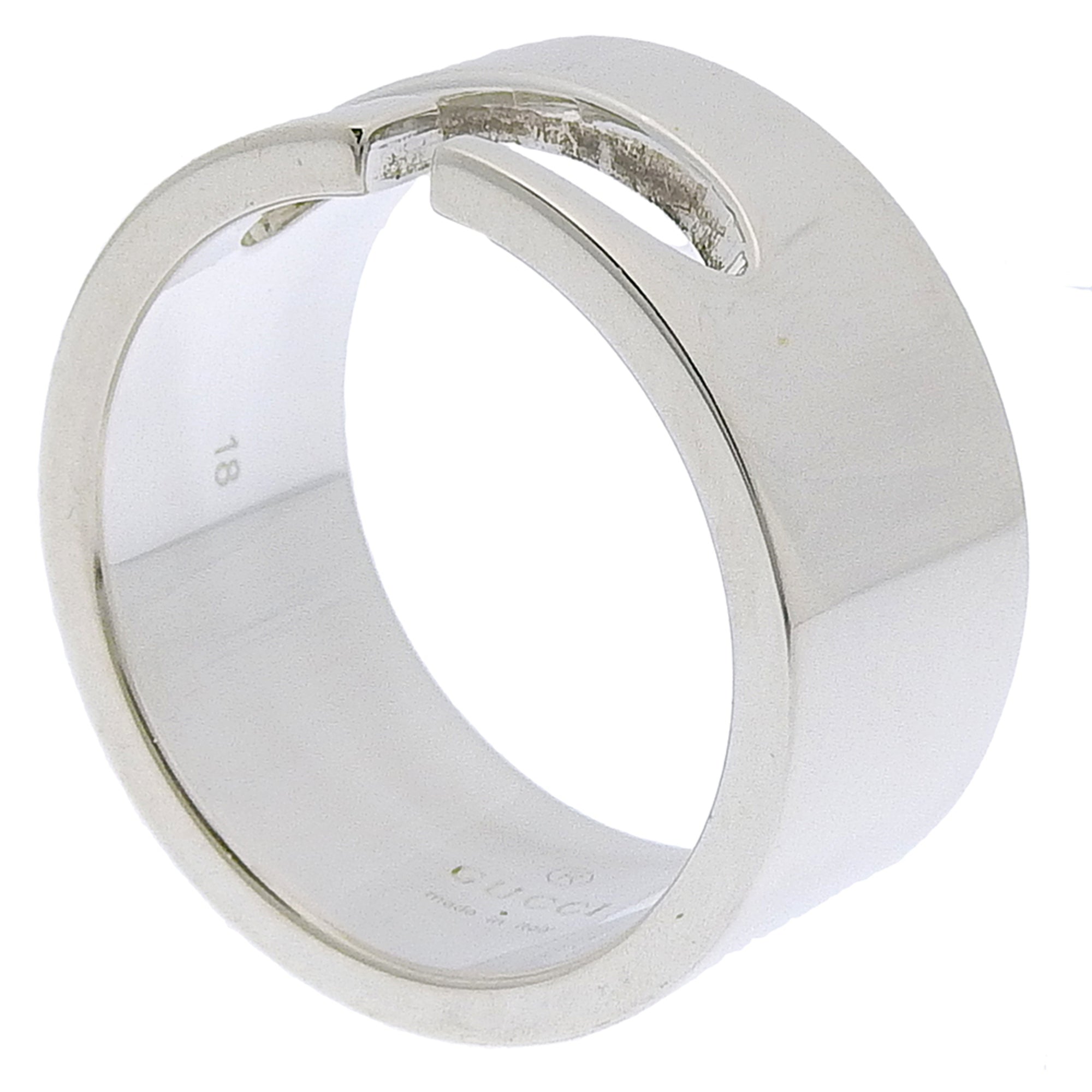 Gucci Silver Silver 925 Band Ring (Pre-Owned)
