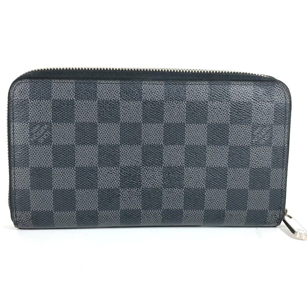 Louis Vuitton Black Damier Graphite Damier Graphite Long Wallet (Bi-Fold) (Pre-Owned)