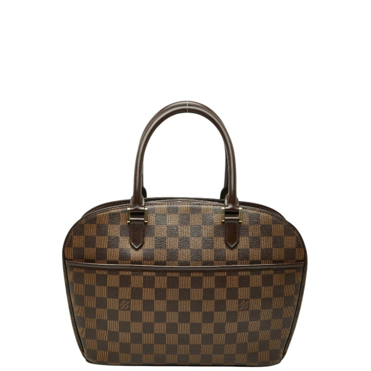 Louis Vuitton Brown Pvc Leather Handbag (Pre-Owned)
