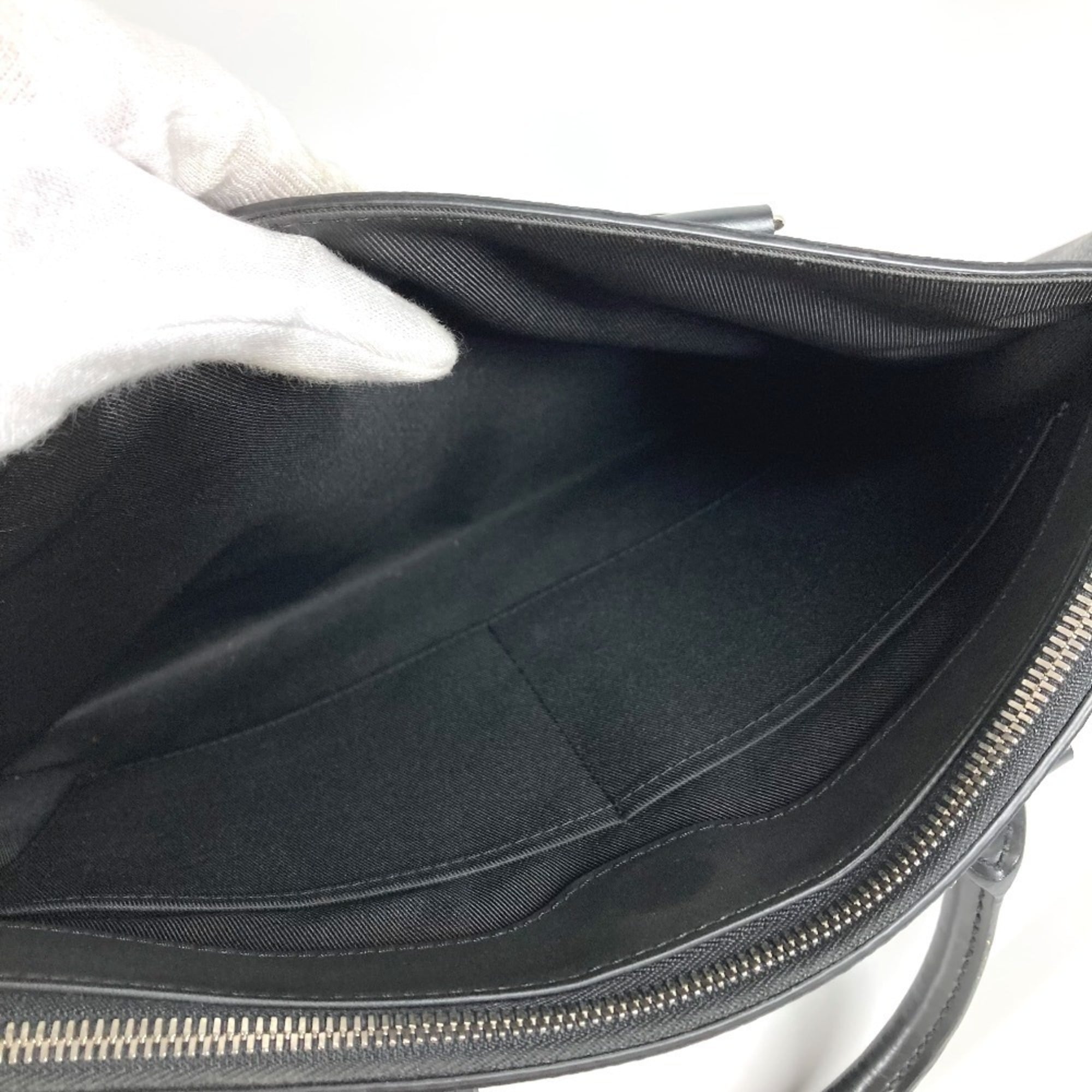Louis Vuitton Black Damier Graphite Briefcase Handbag Shoulder Bag (Pre-Owned)