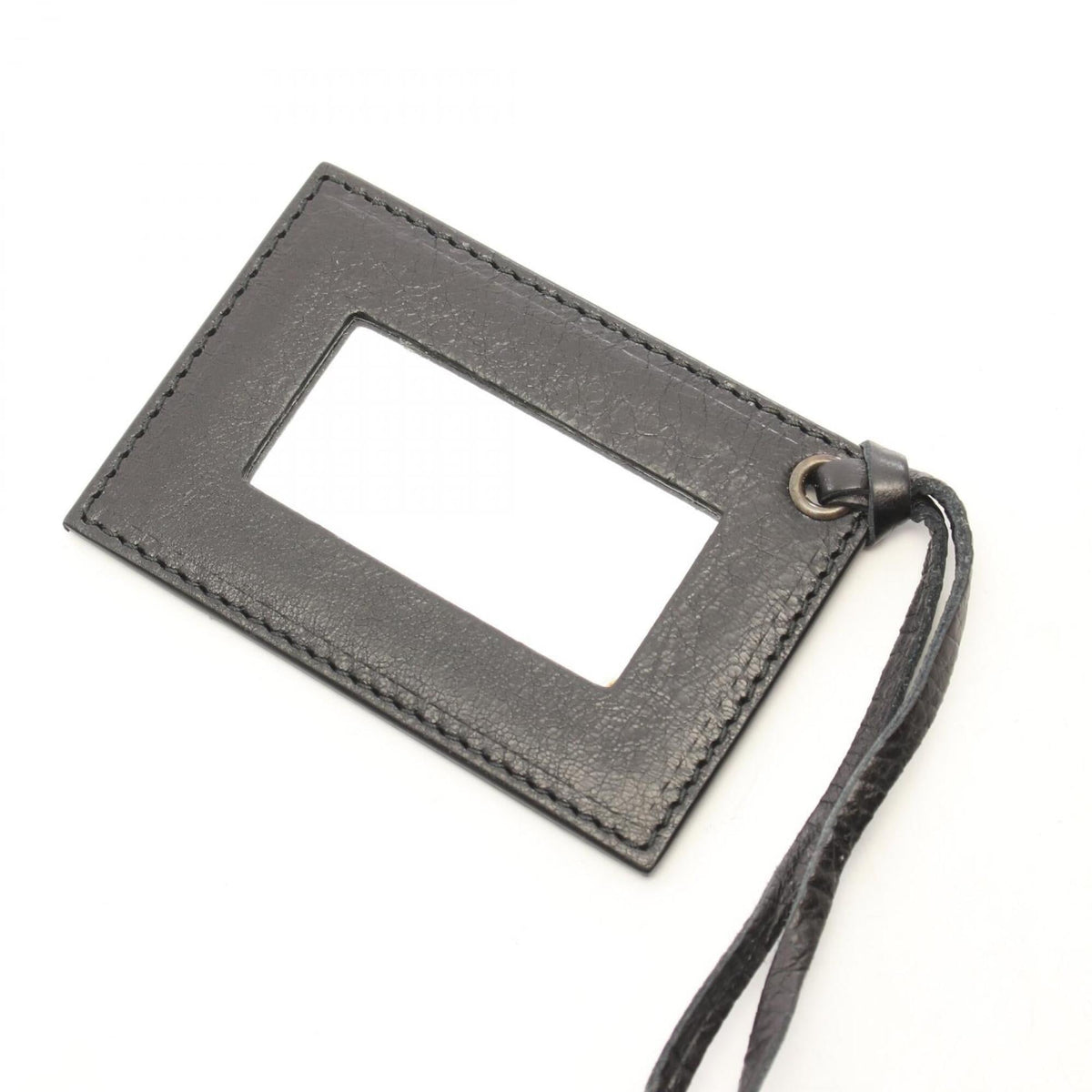 Balenciaga Black Leather Handbag Shoulder Bag (Pre-Owned)