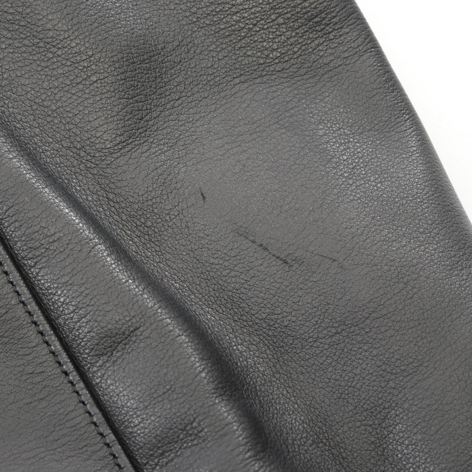 Celine Black Leather Handbag Tote Bag (Pre-Owned)