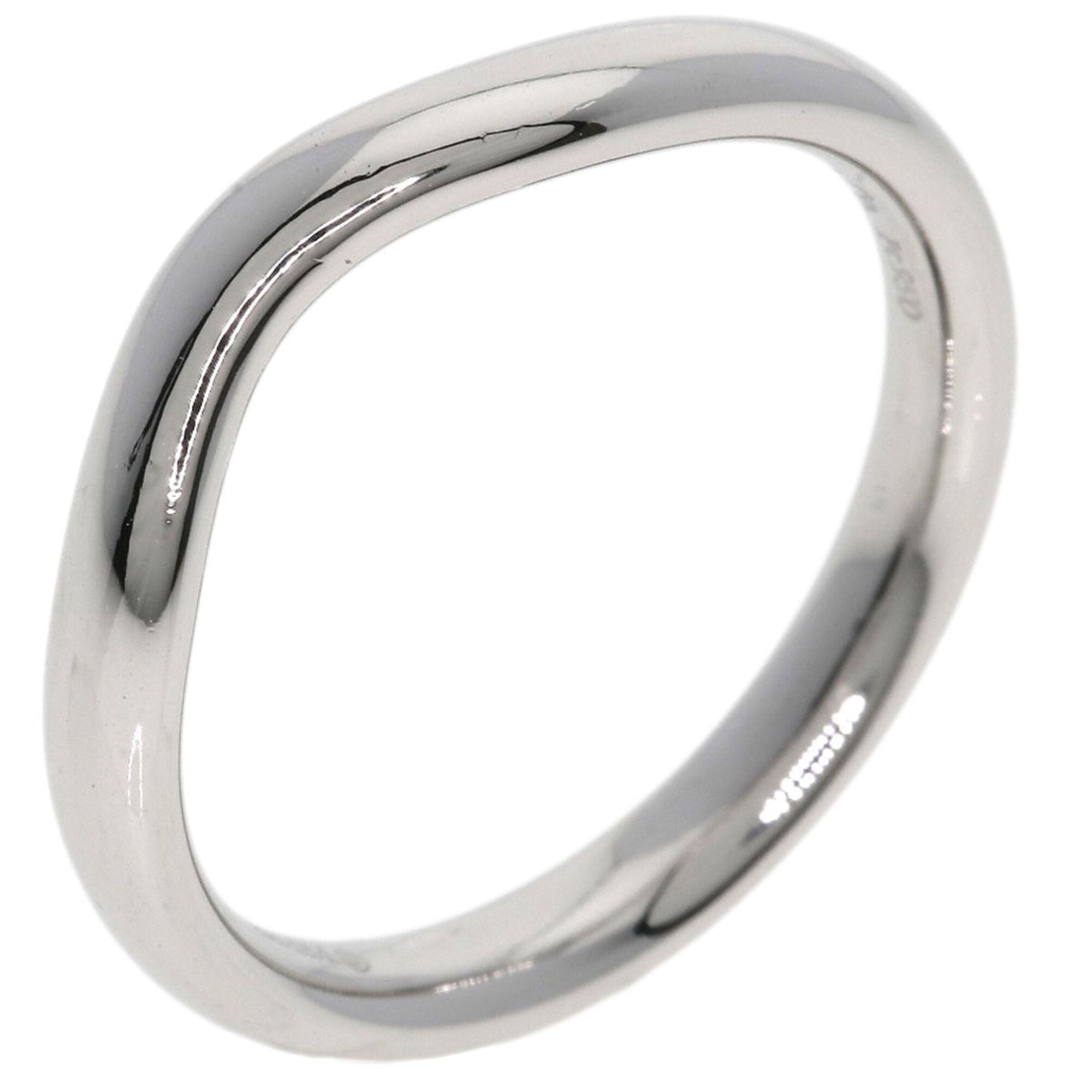 Tiffany Platinum 950 Band Ring (Pre-Owned)