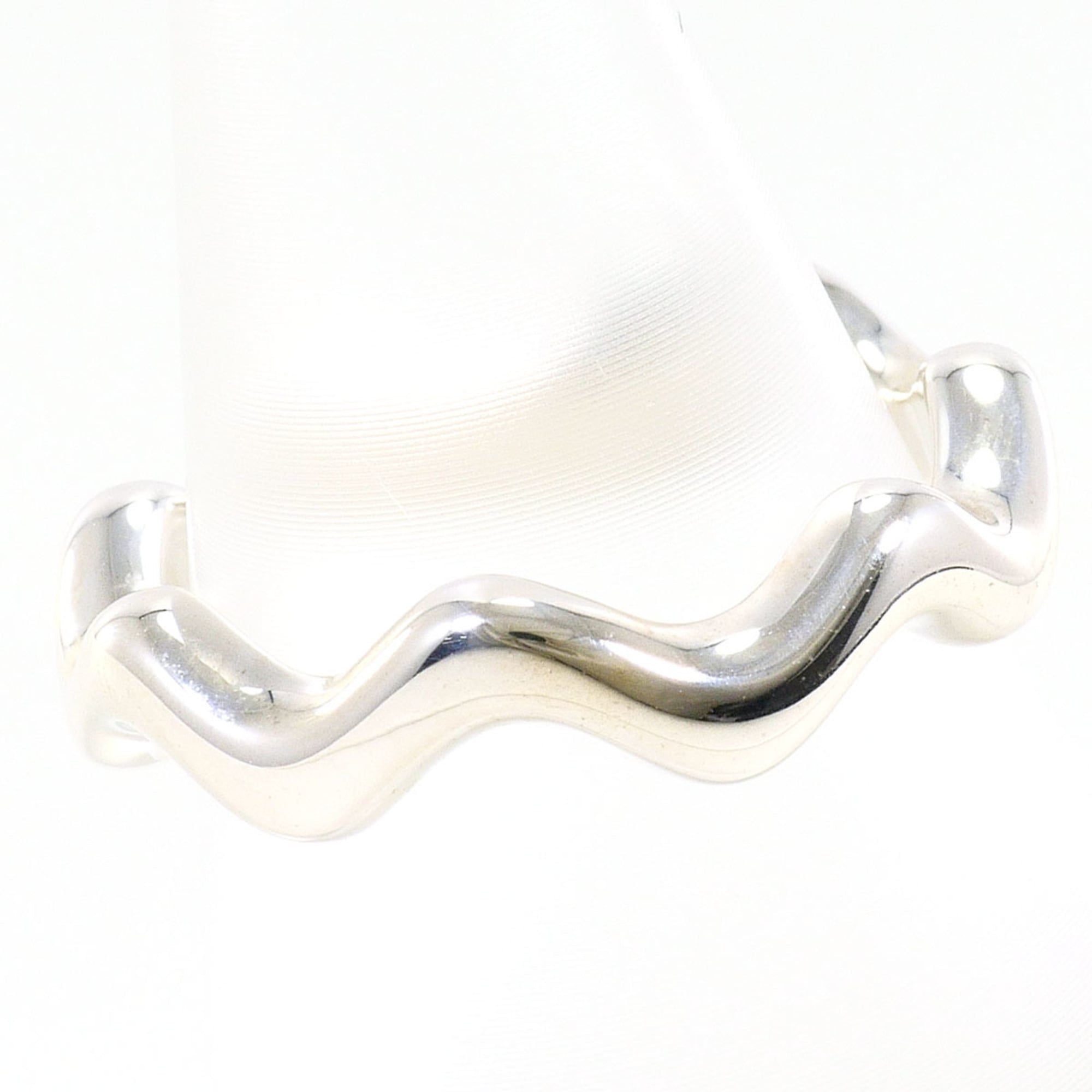 Tiffany Silver Silver 925 Band Ring (Pre-Owned)