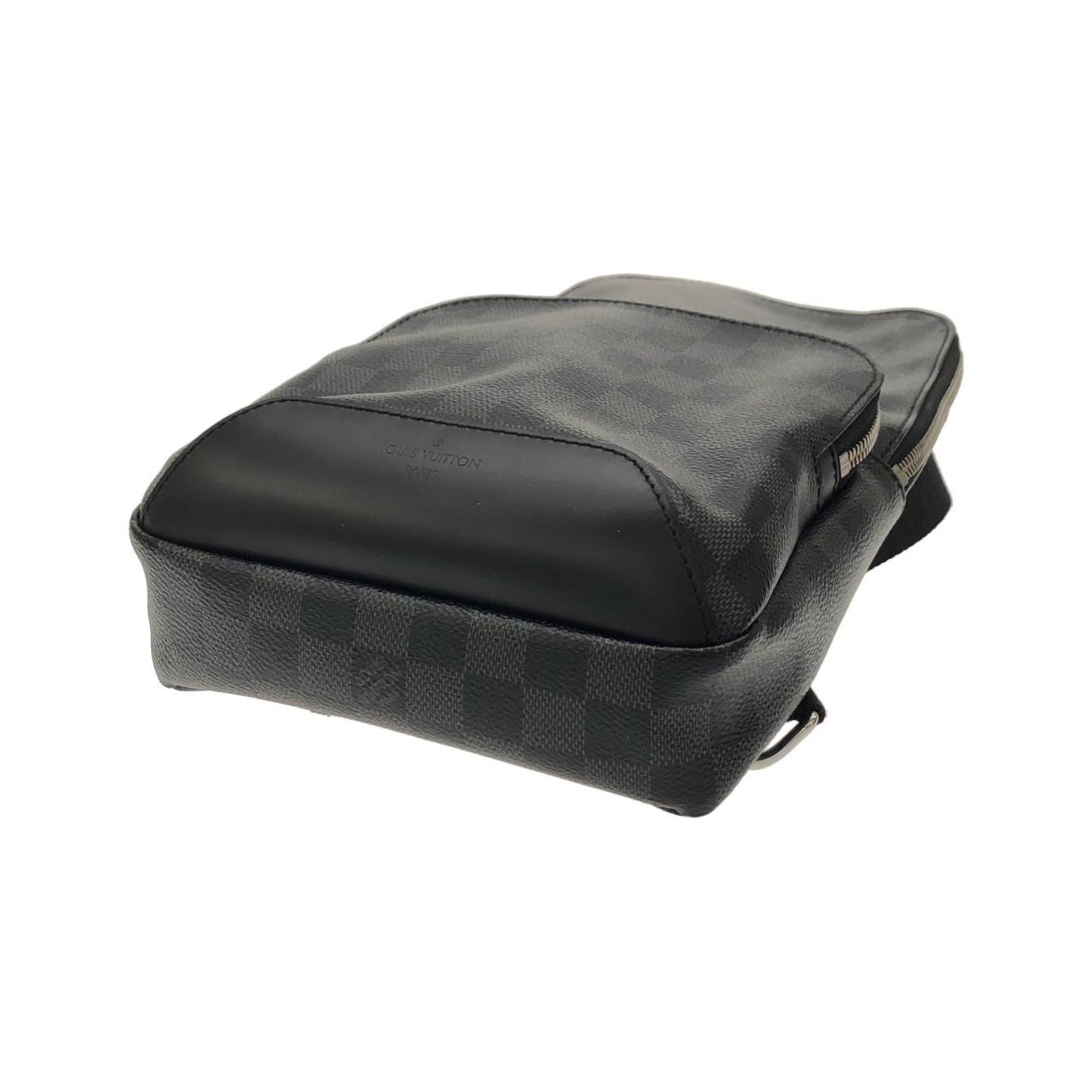 Louis Vuitton Graphite Coated Canvas Shoulder Bag (Pre-Owned)
