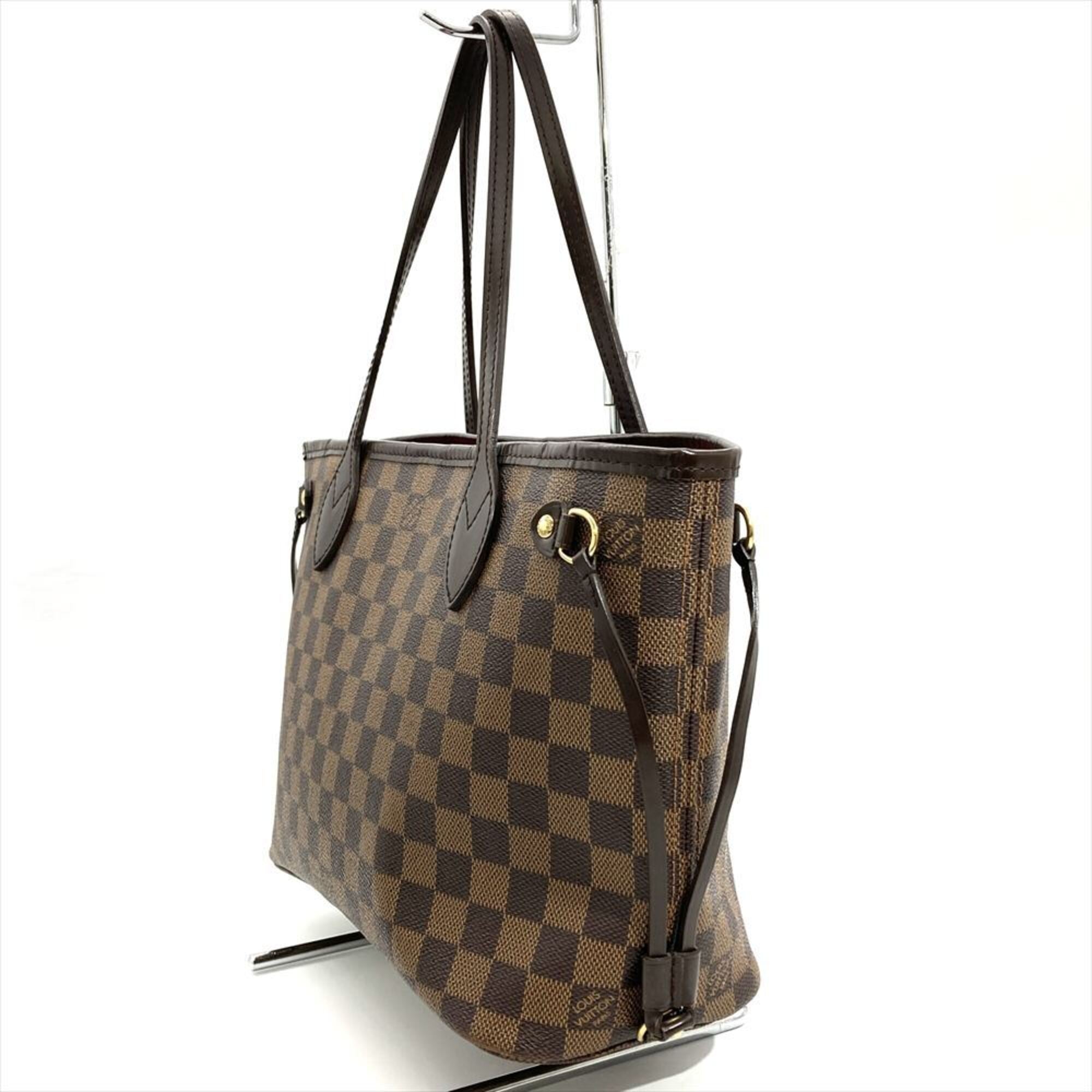 Louis Vuitton Brown Cerise Damier Canvas Ebene Damier Canvas Tote Bag (Pre-Owned)
