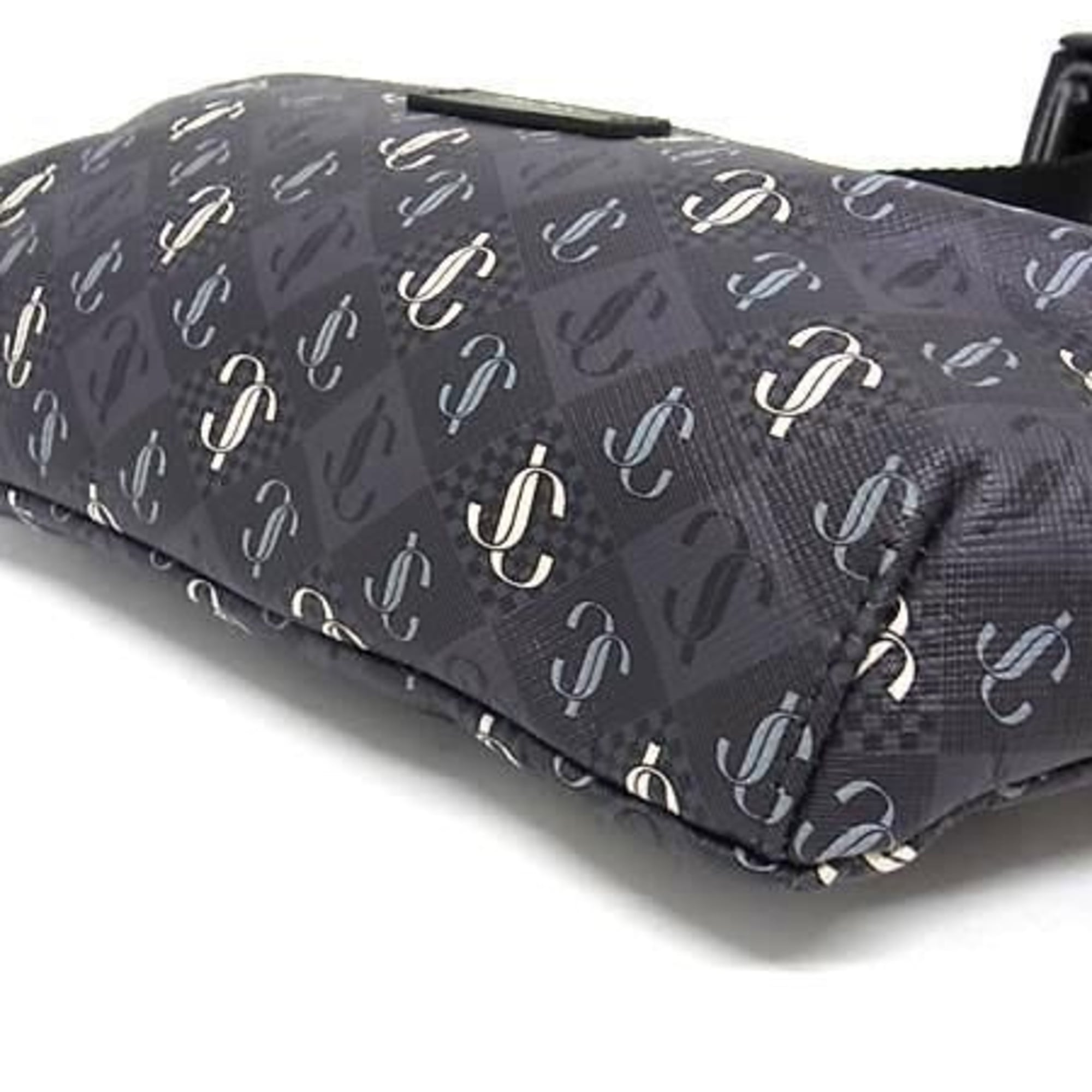 Jimmy Choo Gray Pvc Fanny Pack Sling Bag (Pre-Owned)
