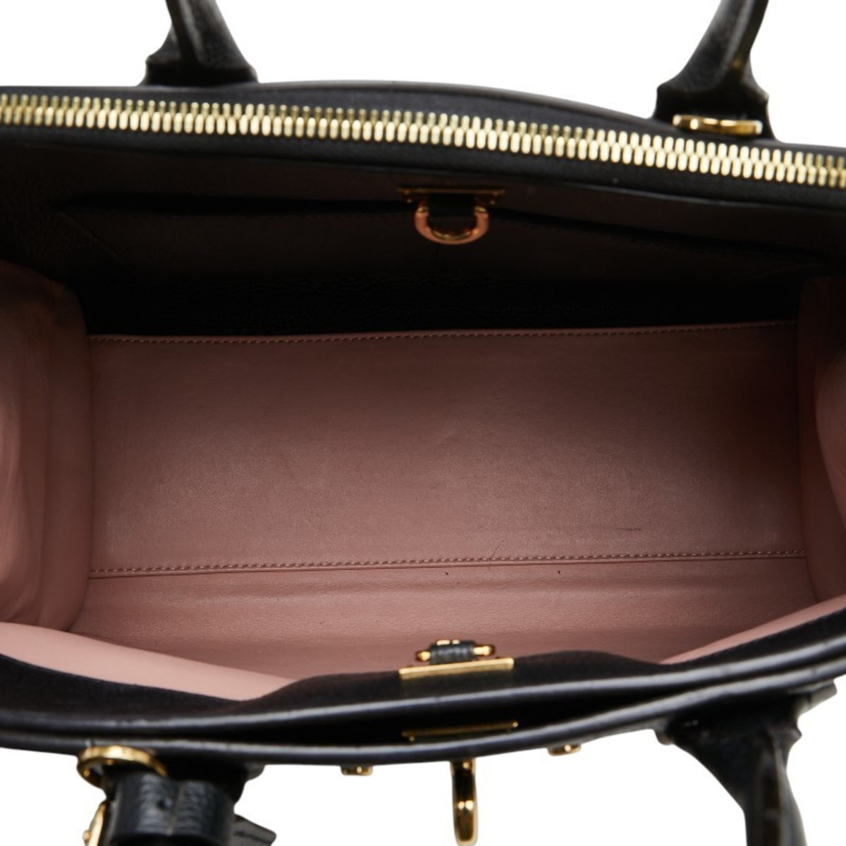 Louis Vuitton Beige Noir Vanilla Leather Handbag Shoulder Bag (Pre-Owned)
