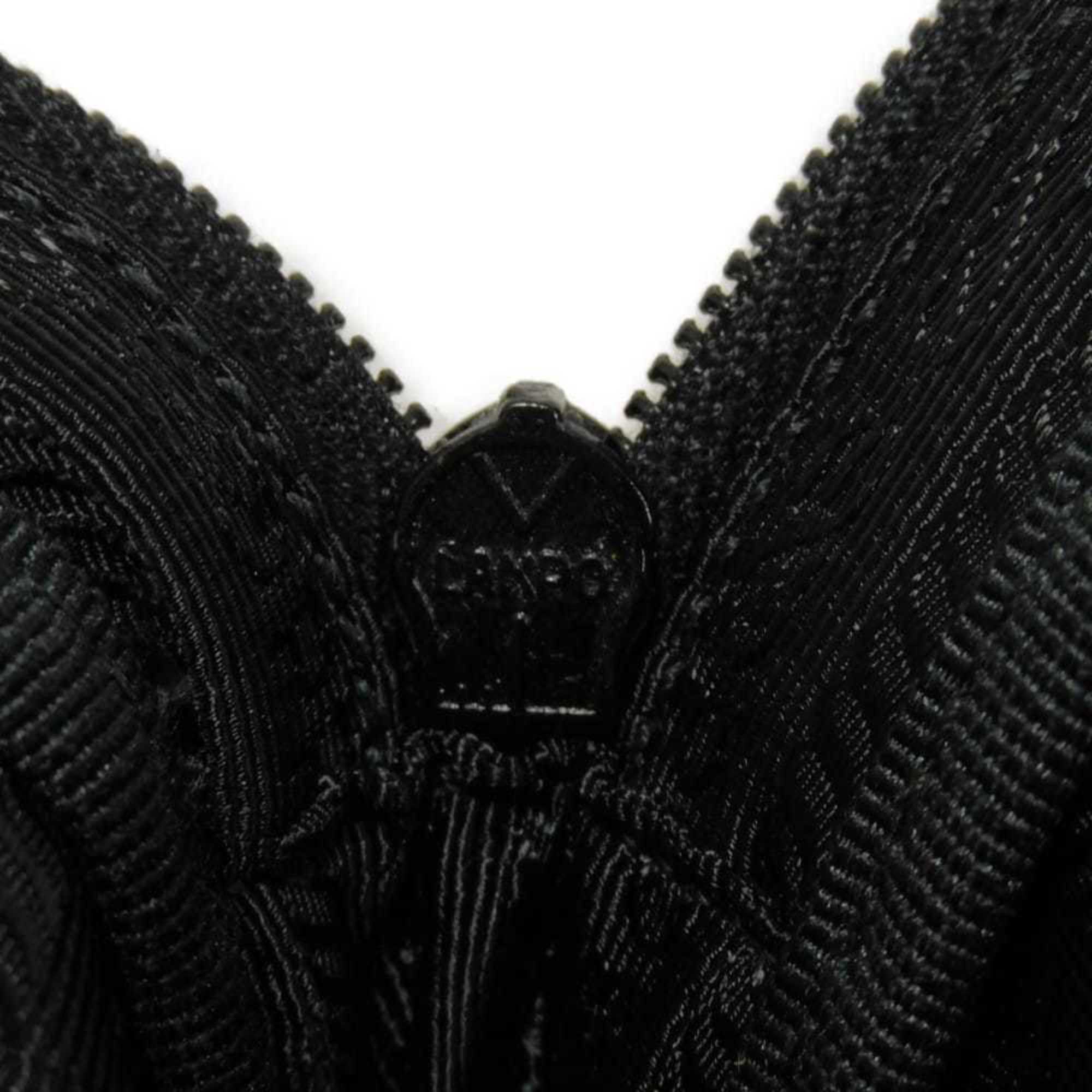 Prada Black Nero Nylon Clutch Bag (Pre-Owned)