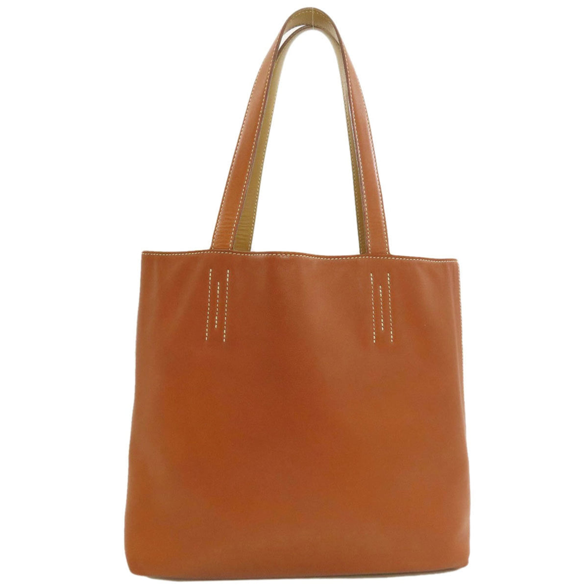 Hermes Brown Swift Leather Tote Bag (Pre-Owned)